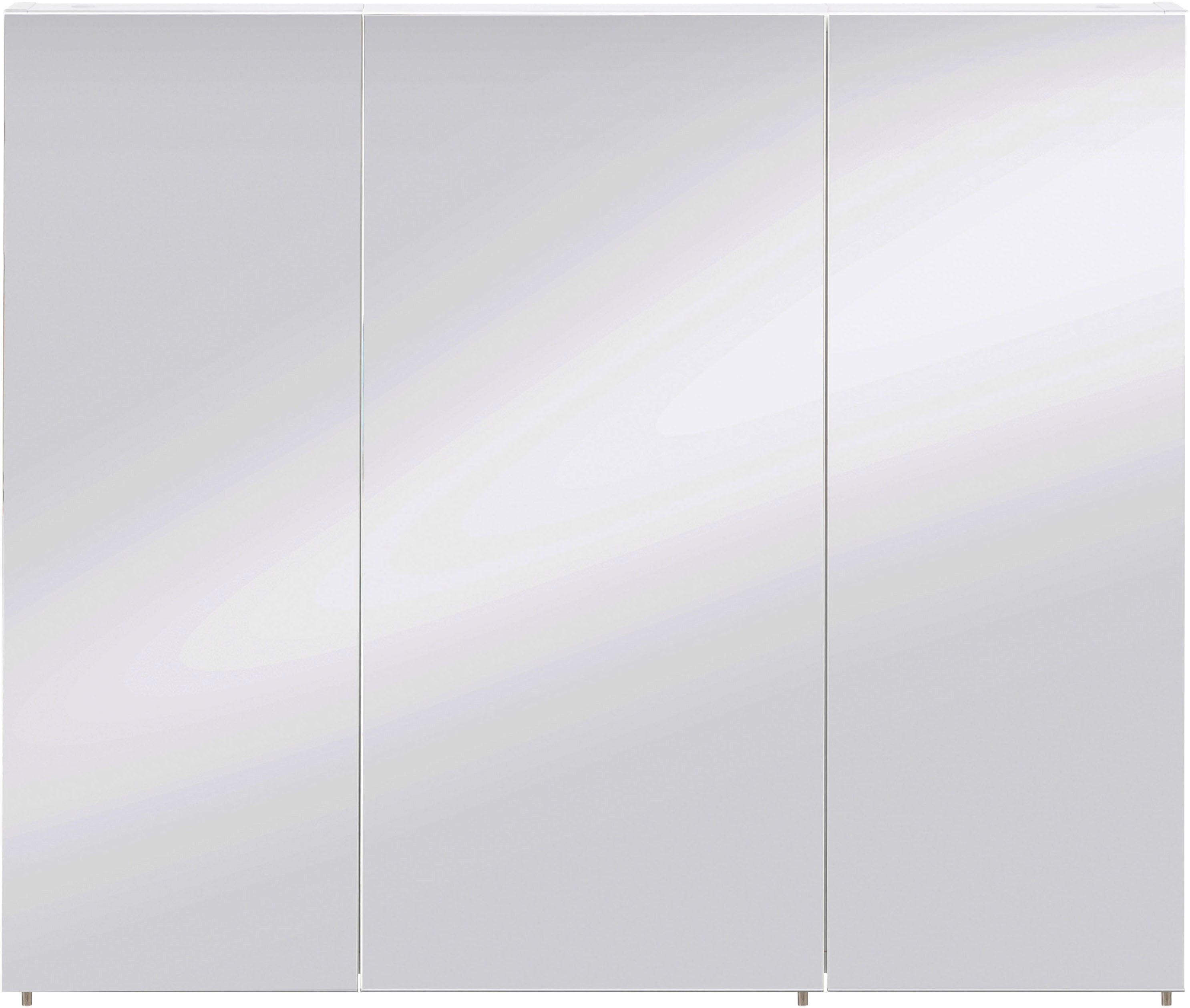 Schildmeyer Spiegelschrank Basic, Spiegelschrank, Made in Germany, B: 90 cm Solide Verarbeitung - Dieses Produkt ist in Deutschland gefertigt
