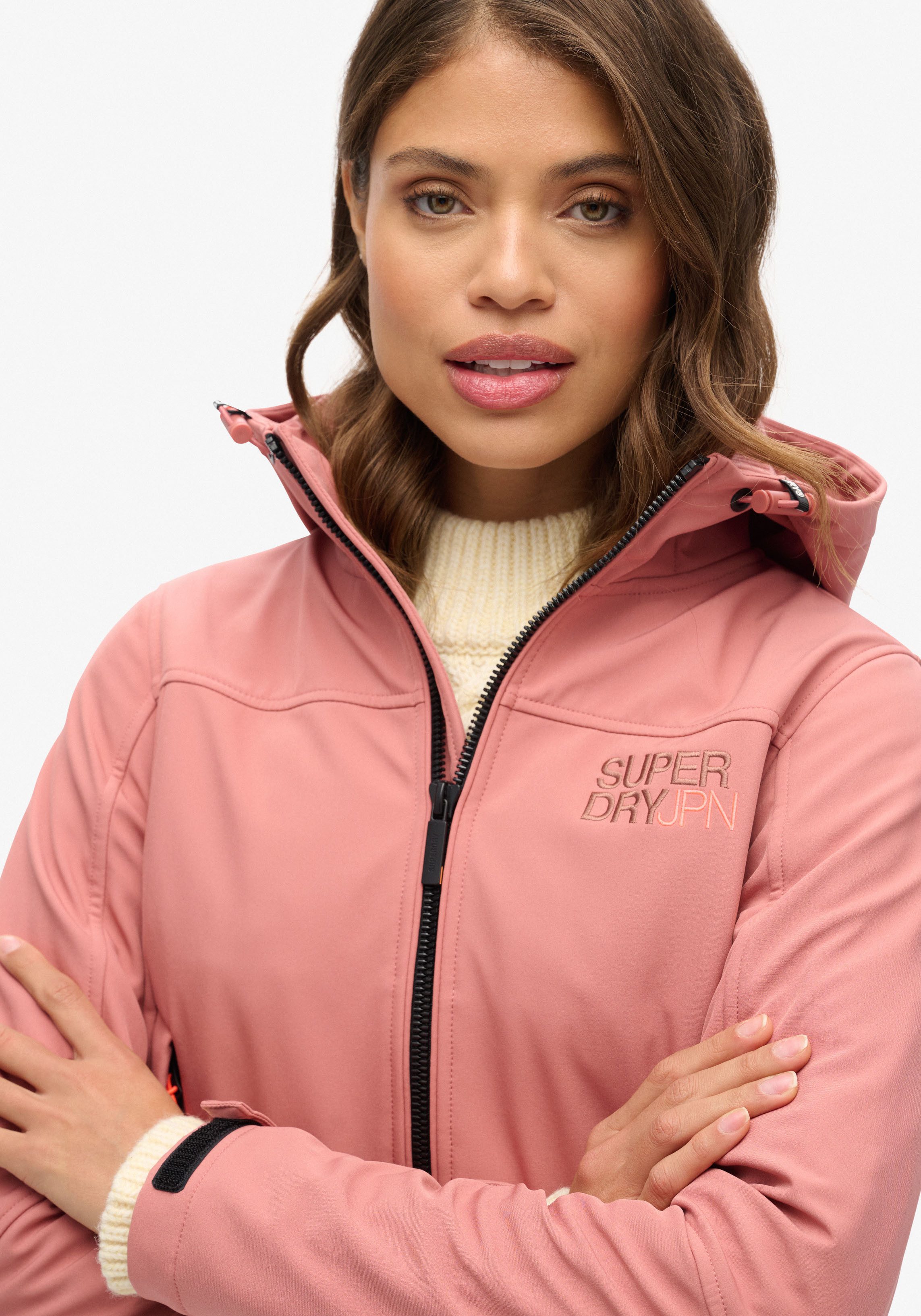 Superdry Outdoorjacke HOODED SOFT SHELL TREKKER günstig online kaufen