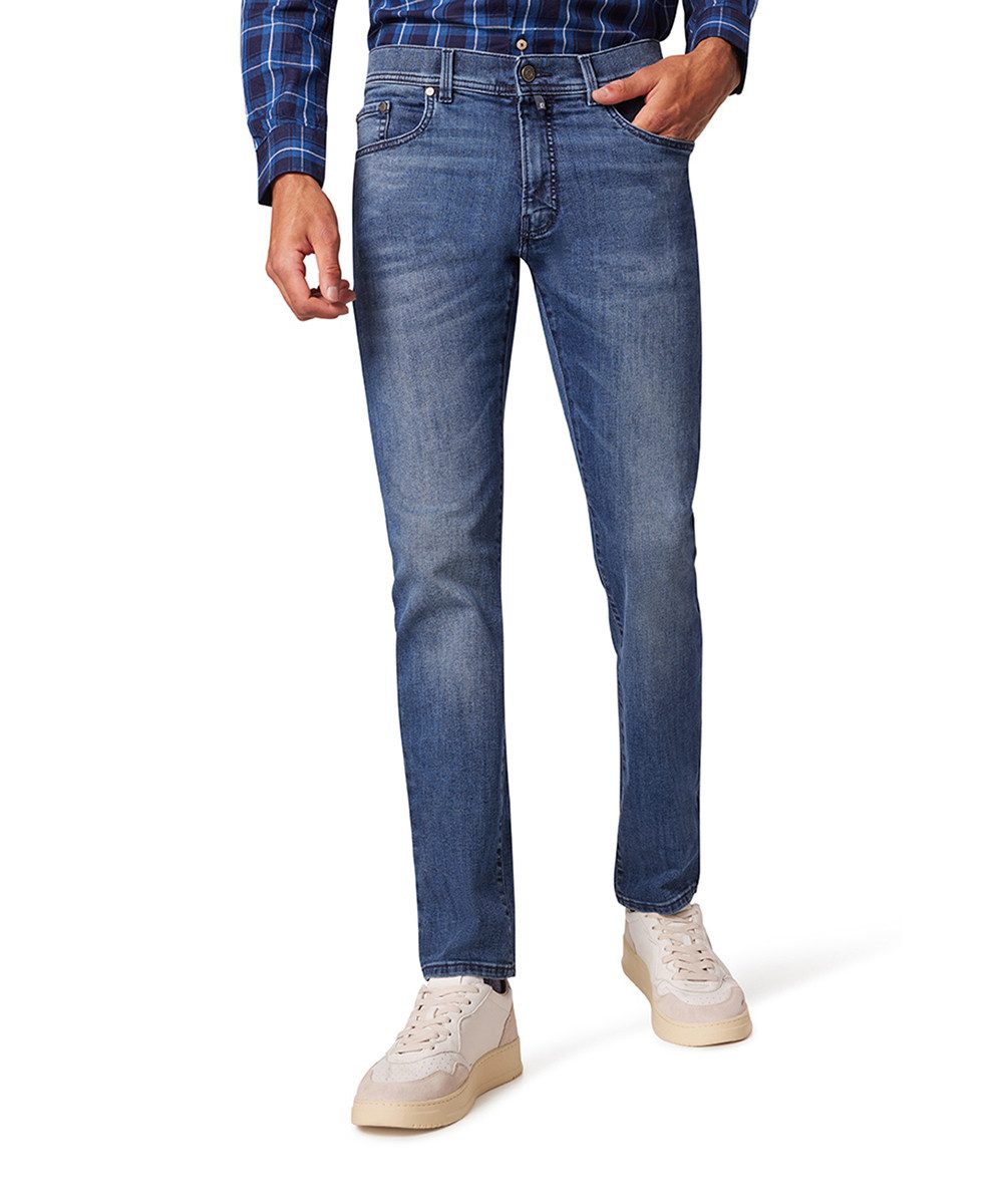 Pierre Cardin 5-Pocket-Jeans PC-Lyon aus Baumwolldenim-Mix mit Stretch