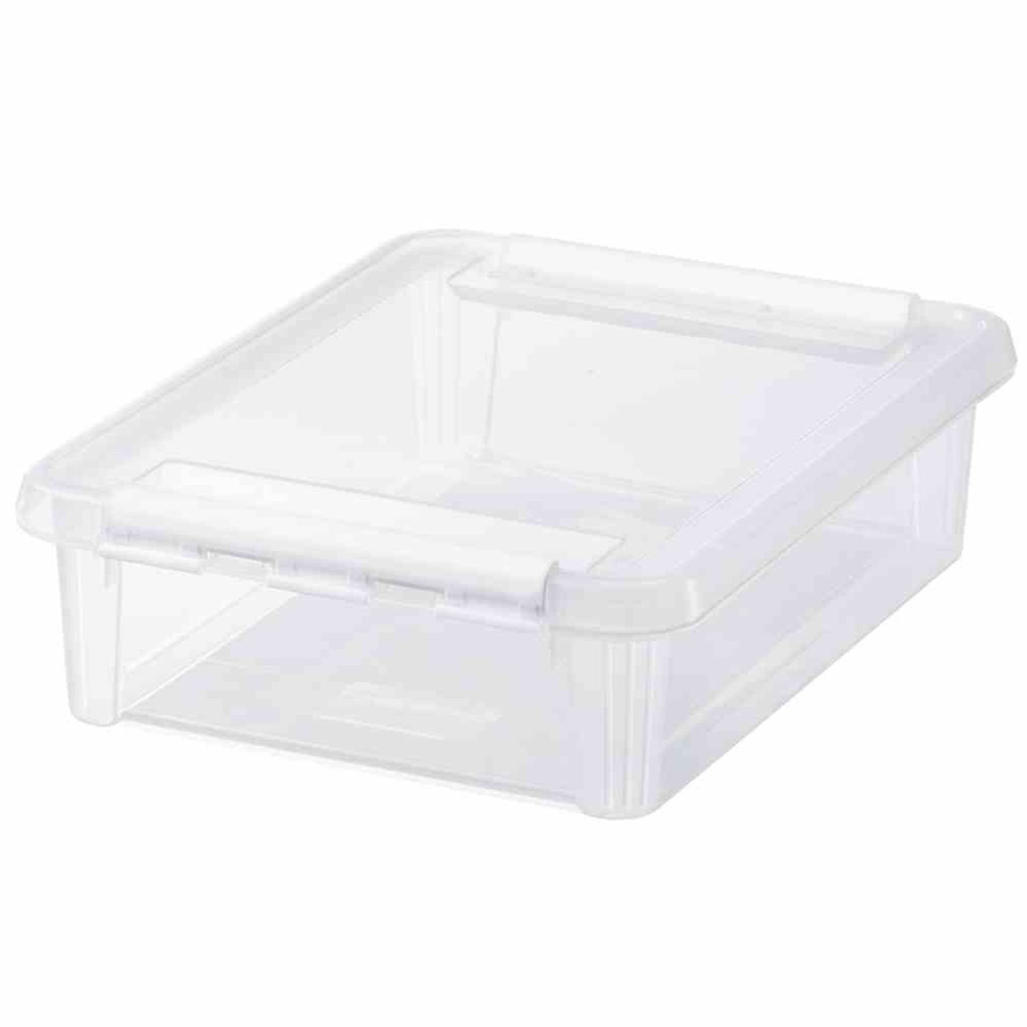Aufbewahrungsbox Clipbox transparent flach 8 l SmartStore Home 14