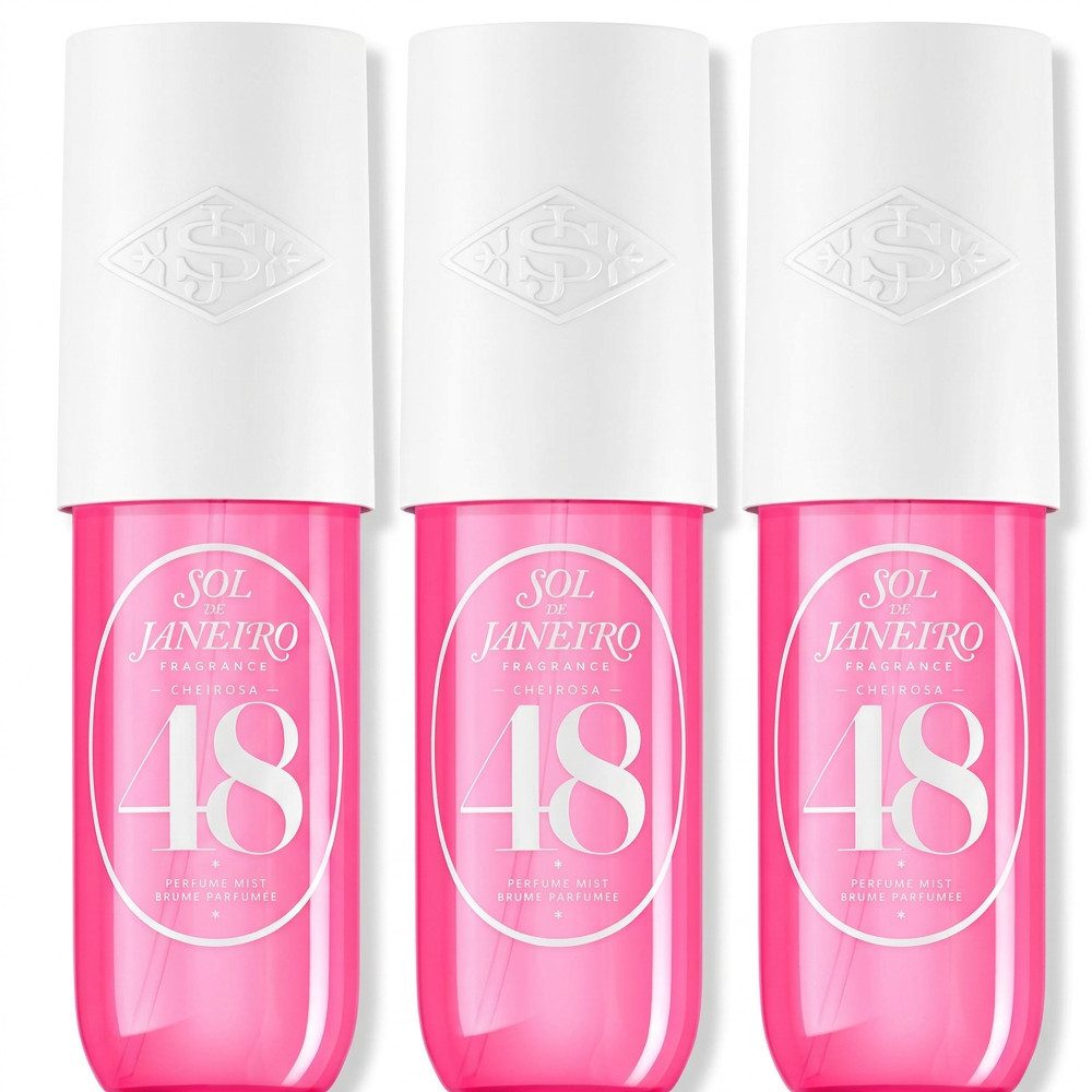 Sol de Janeiro Körperspray Sol de Janeiro Brazilian Crush Cheirosa 48 3er Set, 1-tlg., Praktisches 3er Set für langanhaltenden Vorrat