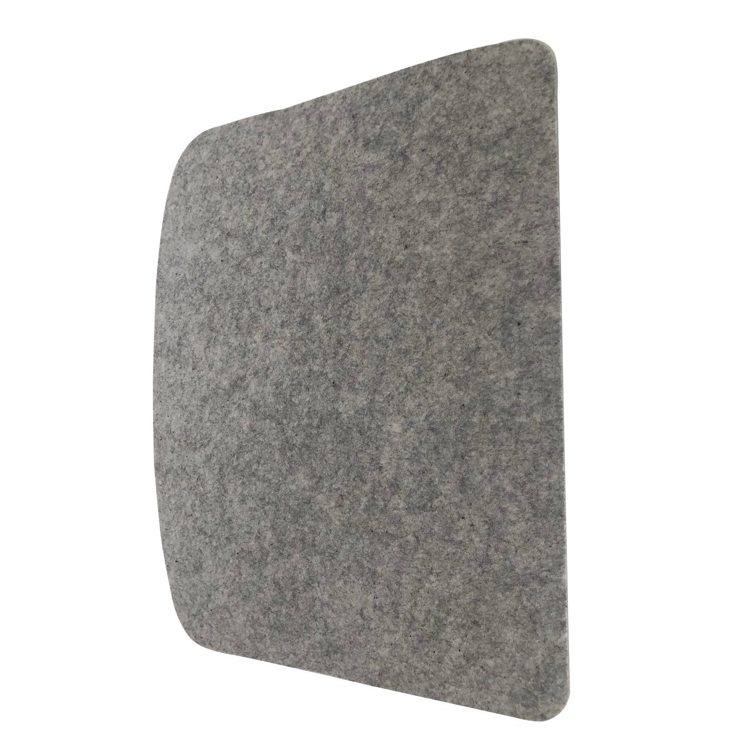 Sitzkissen Filz Auflage 355 x 425 grau für z.b. Ikeas Tobias