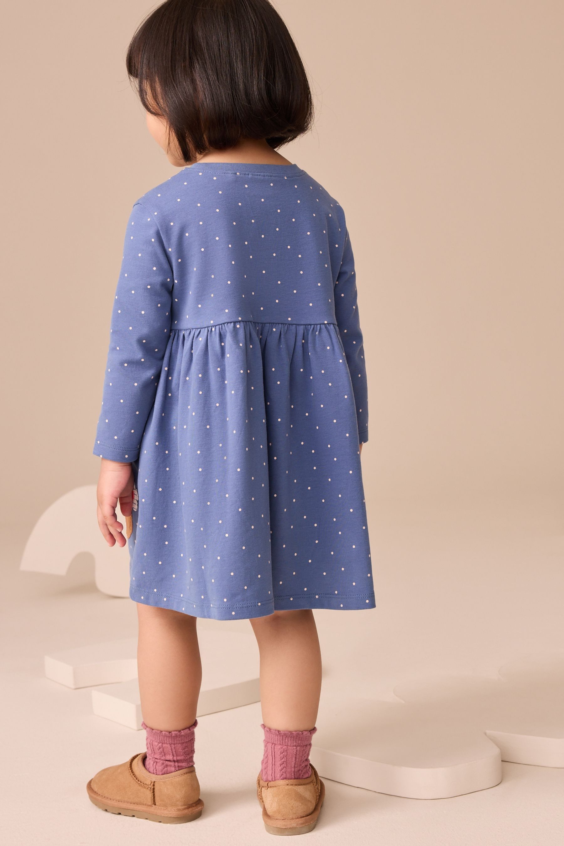 Next Blusenkleid Verziertes Kleid mit langen günstig online kaufen