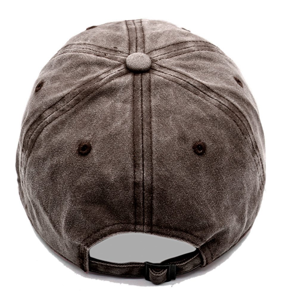 dy_mode Baseball Cap Unisex Baseball Cap in Vintage Washed Look Schirmmütze Sommer mit Belüftungslöcher