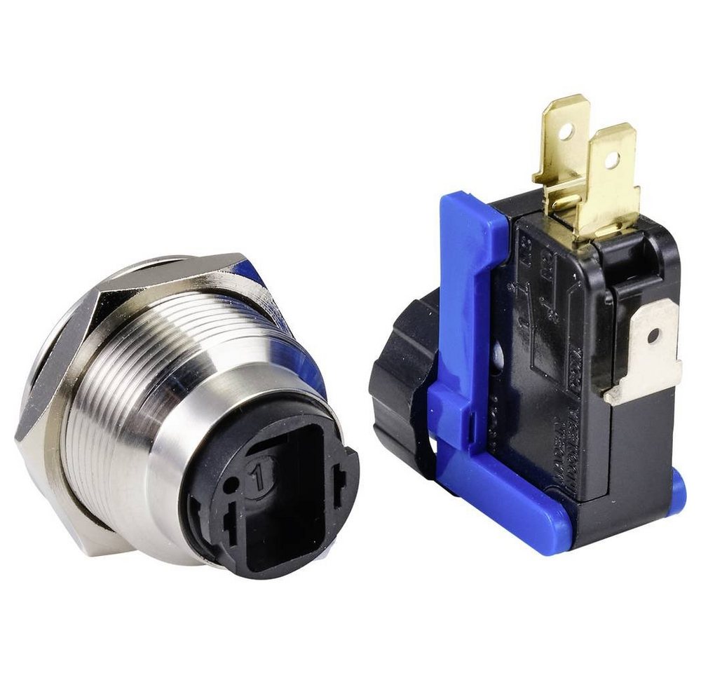 Thumbnail - TRU COMPONENTS Schalter Drucktaster mit Microschalter 22 mm