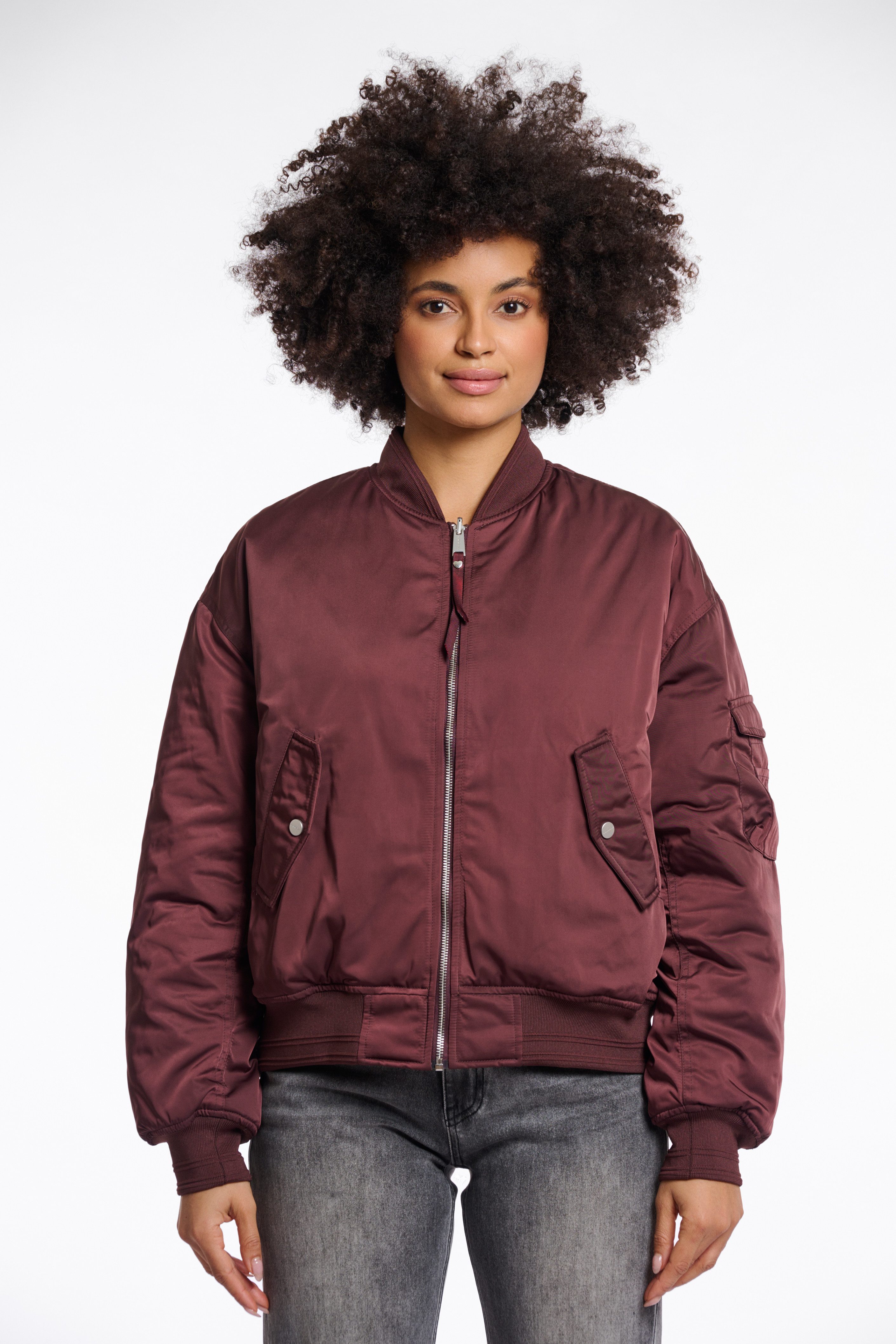 Rino & Pelle Bomberjacke mit Reißverschluss günstig online kaufen