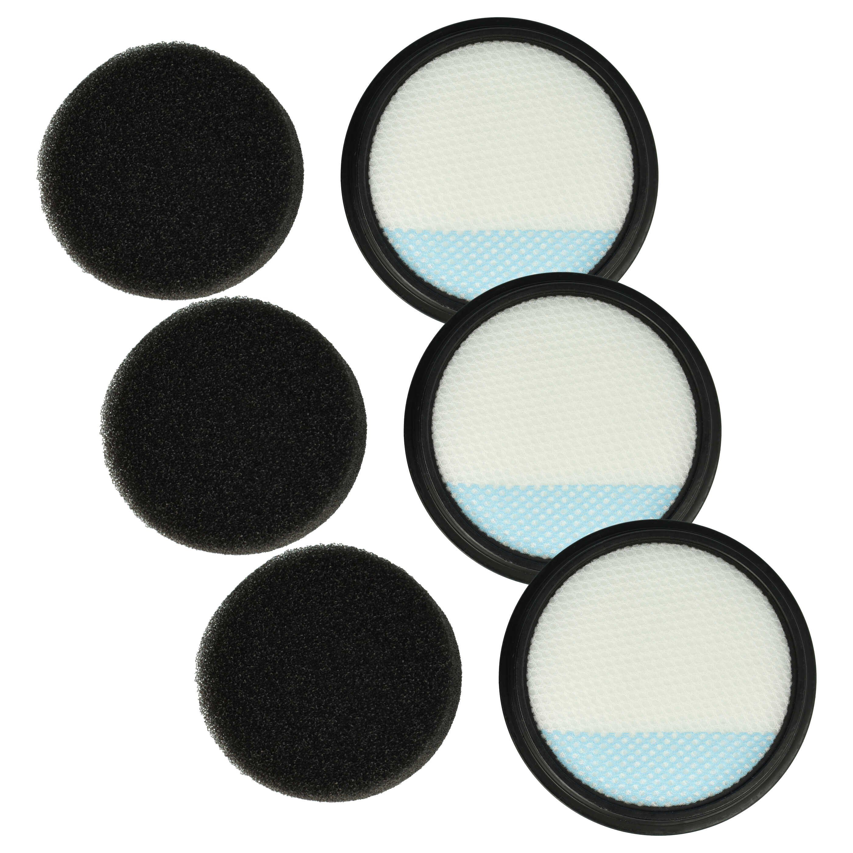 vhbw HEPA-Filter Ersatz für Dirt Devil 0777001, 2690052441 für Staubsauger, Zubehör für Dirt Devil / Vax Dirt Devil 0777001, 2690052441, Vax 1-7-138743, 1-7-138744, 17138743, 17138744