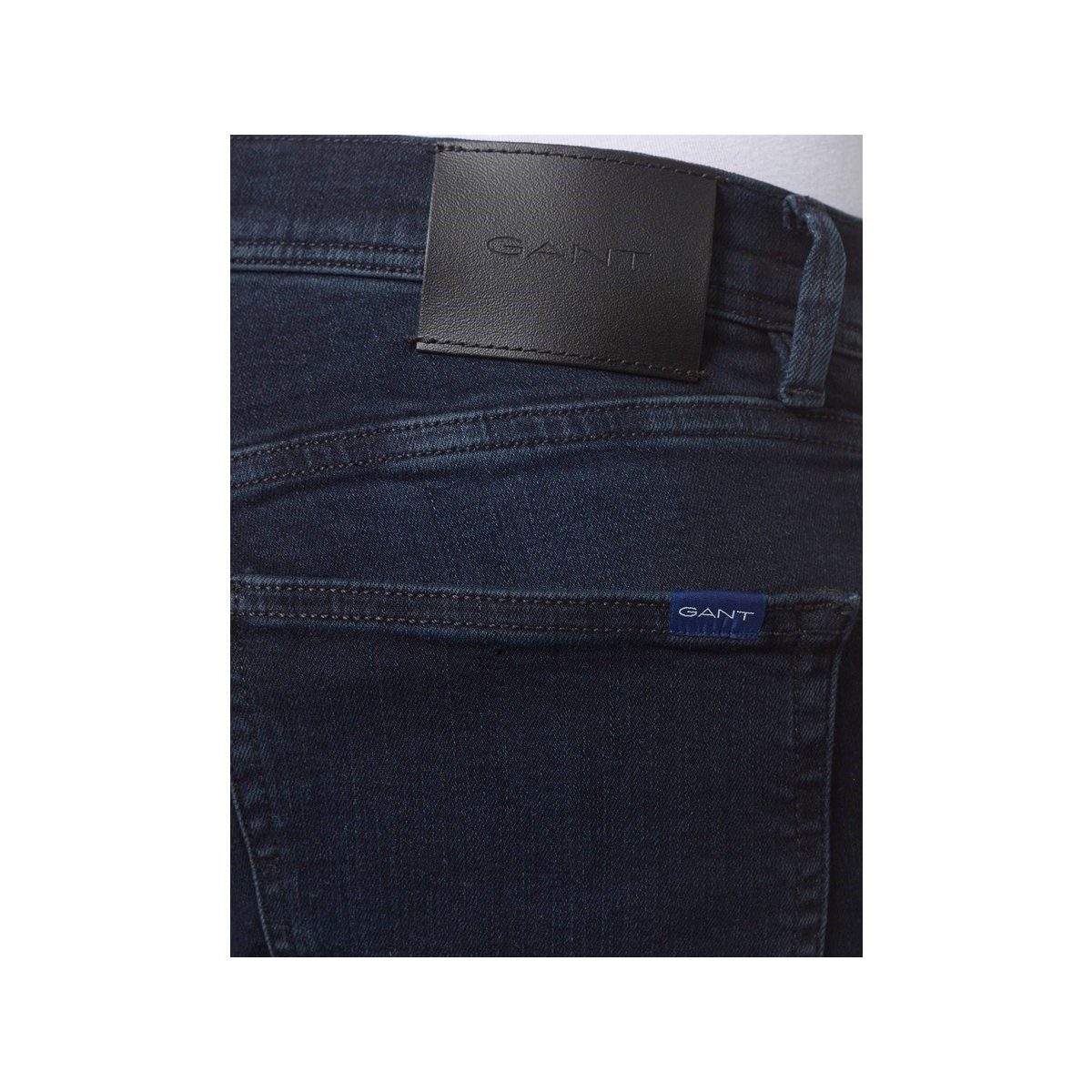 Gant 5-Pocket-Jeans schwarz (1-tlg)