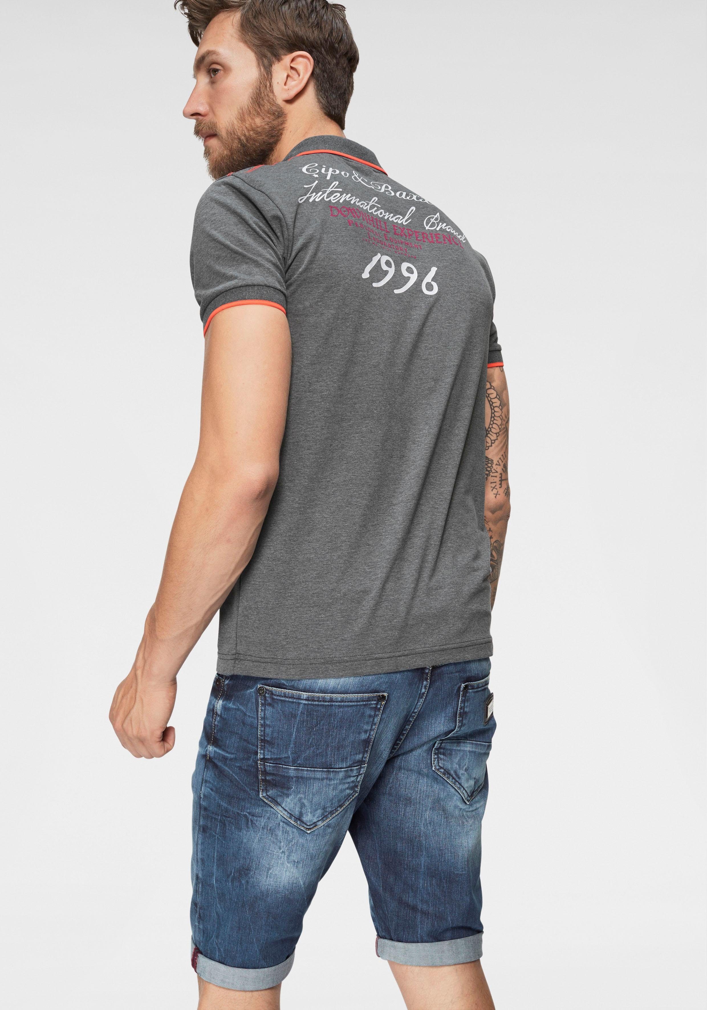 Cipo & Baxx Poloshirt Rowing Club bis Gr. 5XL – Bild 2 von 5