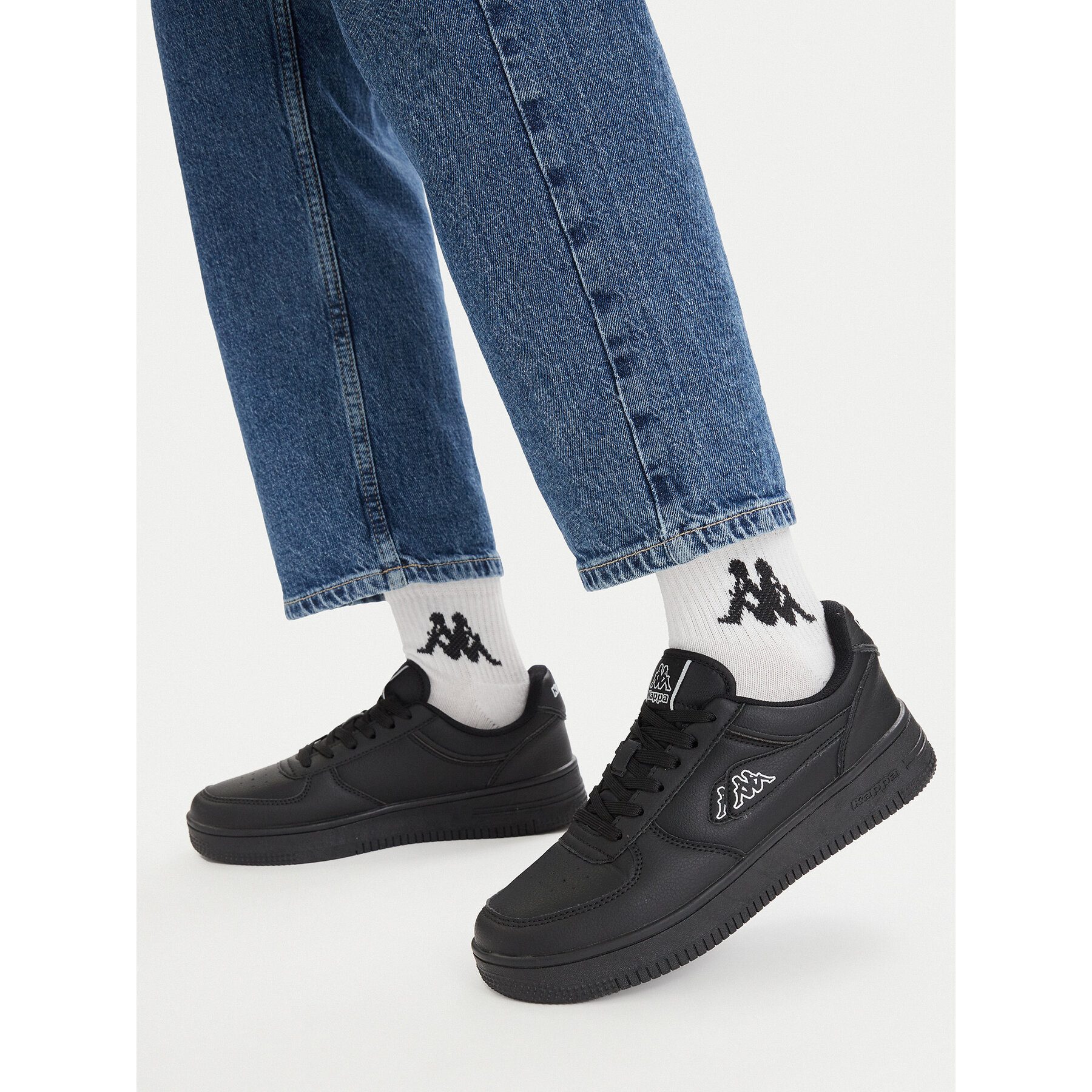 Kappa Kappa Damen Turnschuhe 5907964183013 Schwarz Walkingschuh