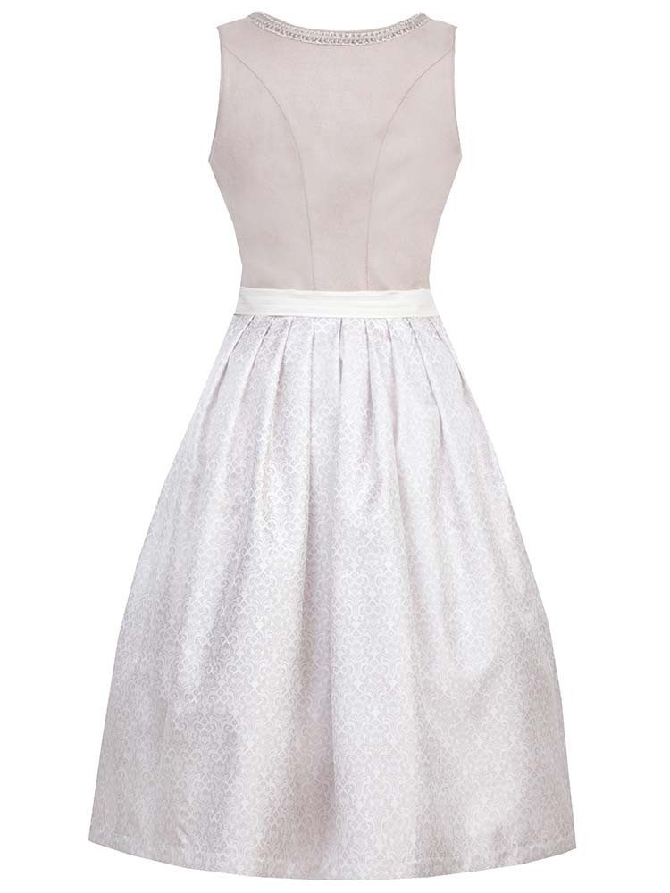 MarJo Dirndl Dirndl Davina 65er Länge taupe puder