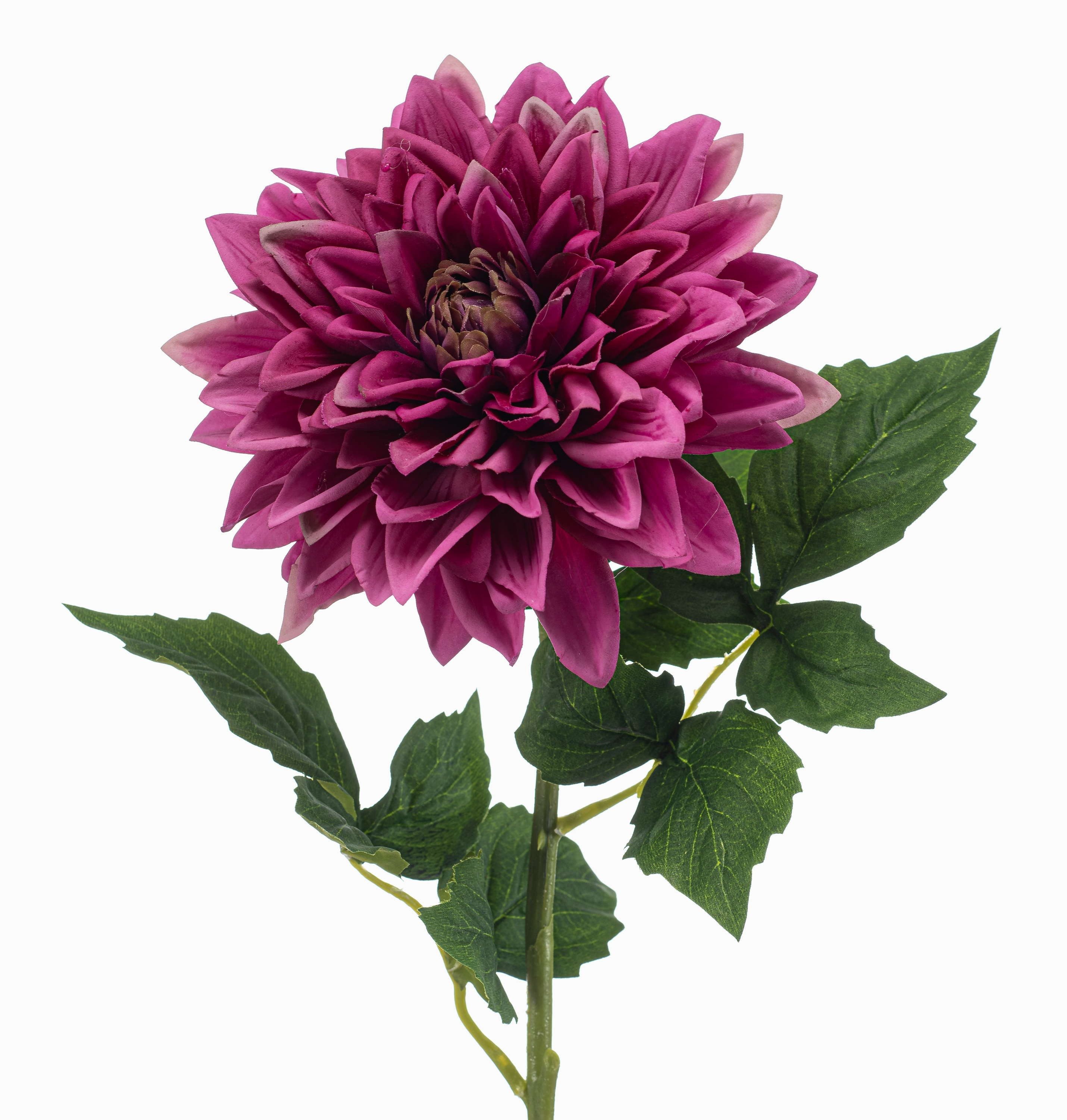Kunstblume Künstliche Dahlie ZELRAN, Mauve, 70cm Dahlie, artplants, Höhe 70.0 cm
