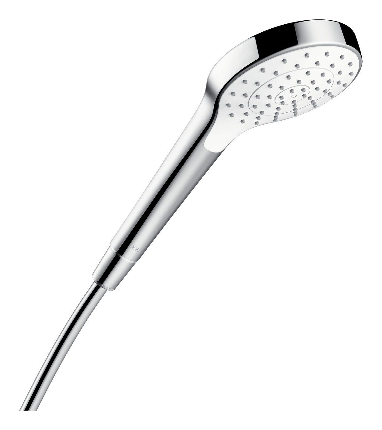 hansgrohe Handbrause Croma S, Handbrause 110 1jet - Weiß / Chrom