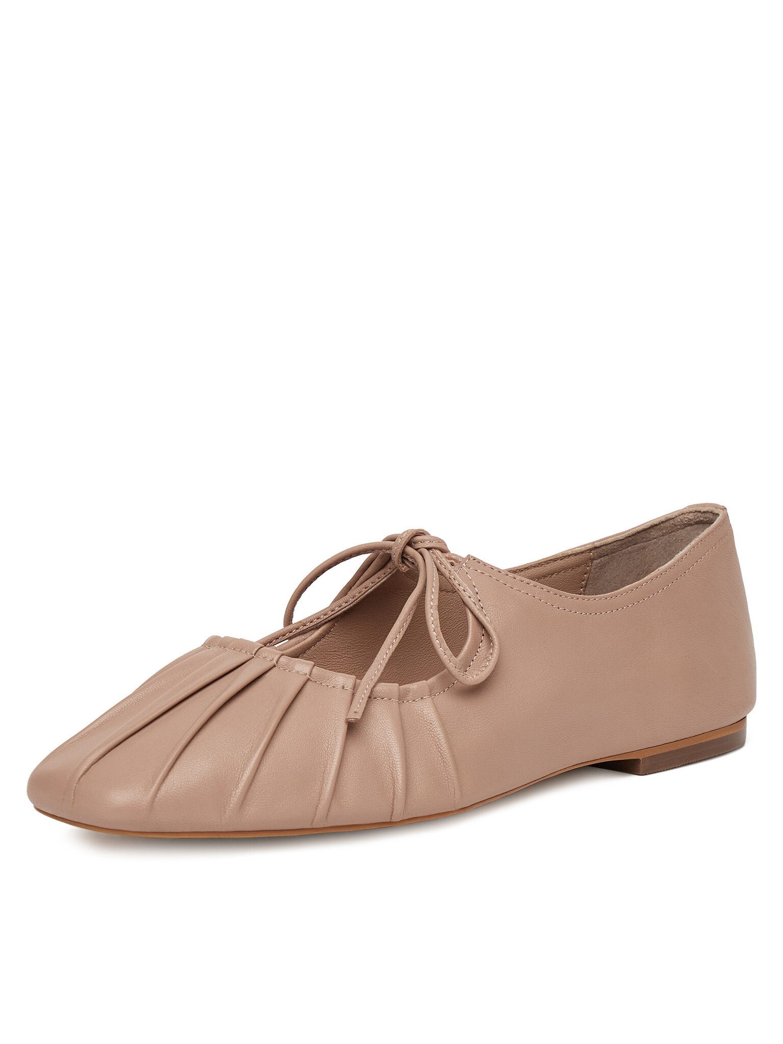 GINO ROSSI Gino Rossi „ELIS“ – Elegante Damen-Halbschuhe aus Echtleder in Beige Bootsschuh Aus echtem Leder gefertigt