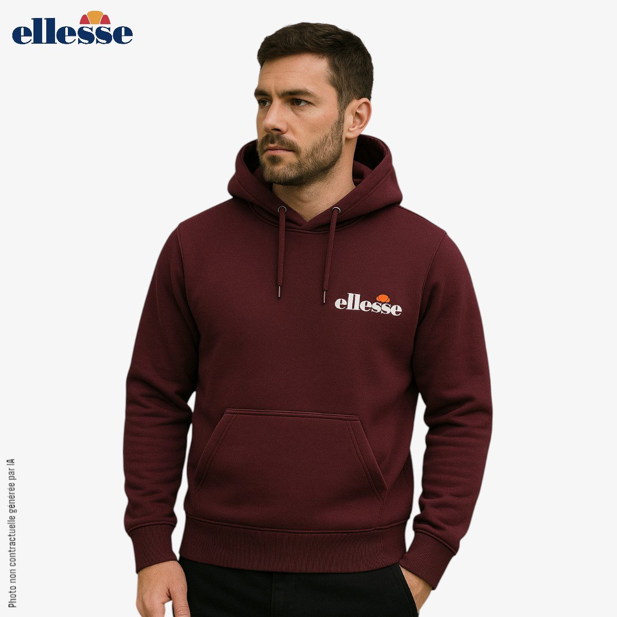 Ellesse Kapuzensweatshirt ELLESSE KAPUZEN Sweatshirt Pullover günstig online kaufen
