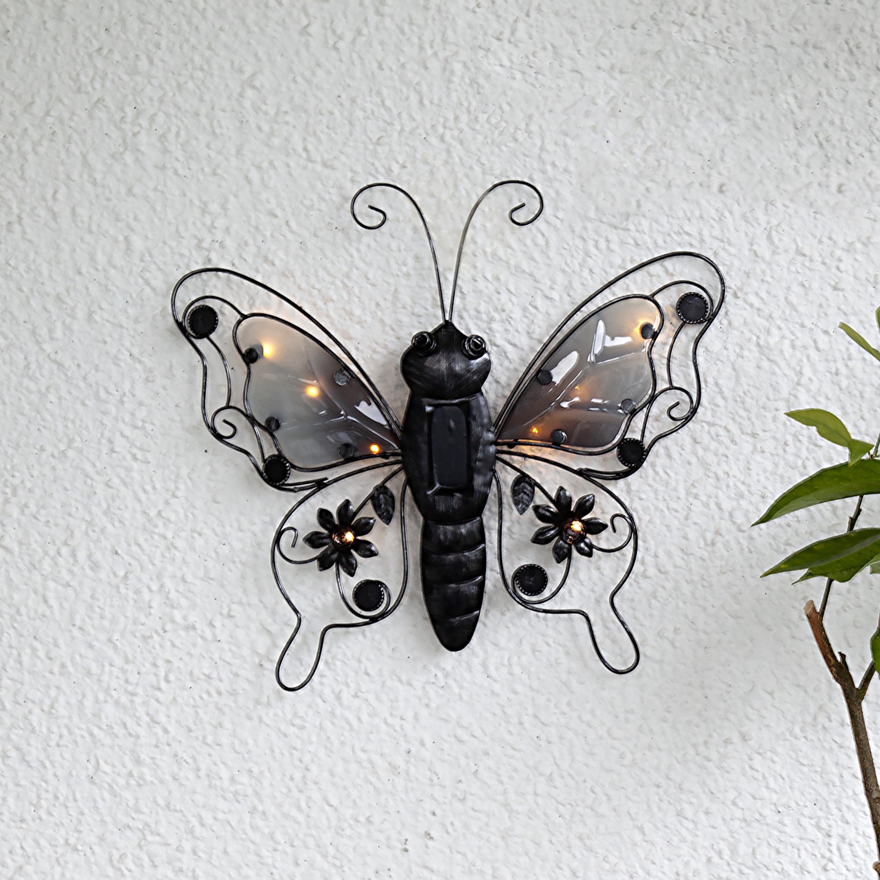 STAR TRADING LED Solarleuchte Butterfly, Solardekoration günstig online kaufen