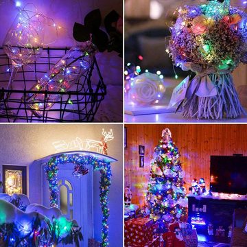 GelldG Lichterkette Fairy Lights Plug in, Wasserdicht Glühwürmchen Lichter