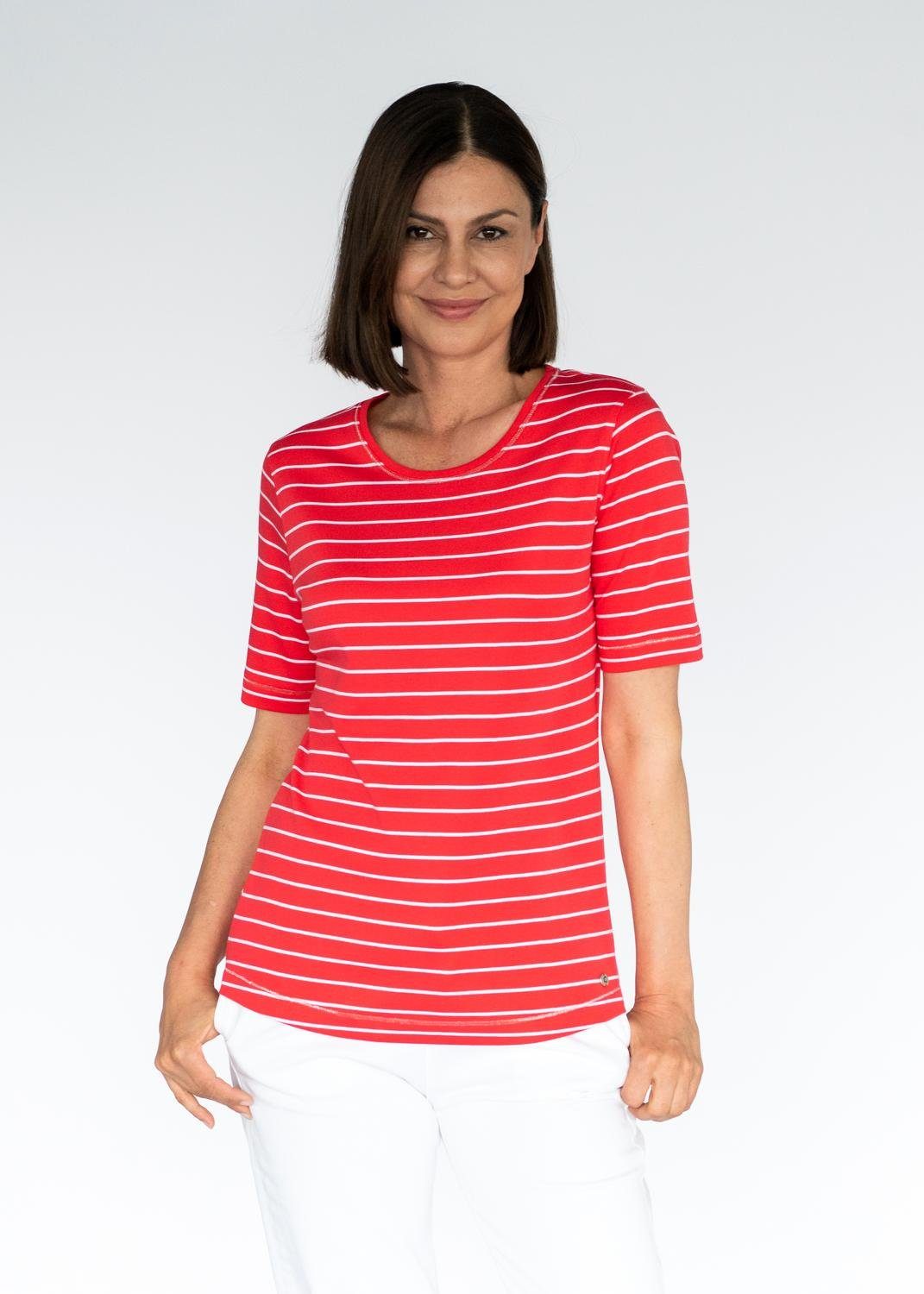 Clarina T-Shirt NOS Rdh.-Shirt, 1/2 Arm,Ringel