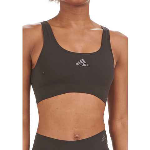 adidas Sportswear Bustier "Active Seamless Micro Stretch" multi-directional Strech und Form beibehaltend, herausnehmbare Pads