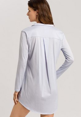 Hanro Nachthemd Cotton Deluxe mit Hemdkragen und Knopfleiste sowie Brusttasche LUXUS