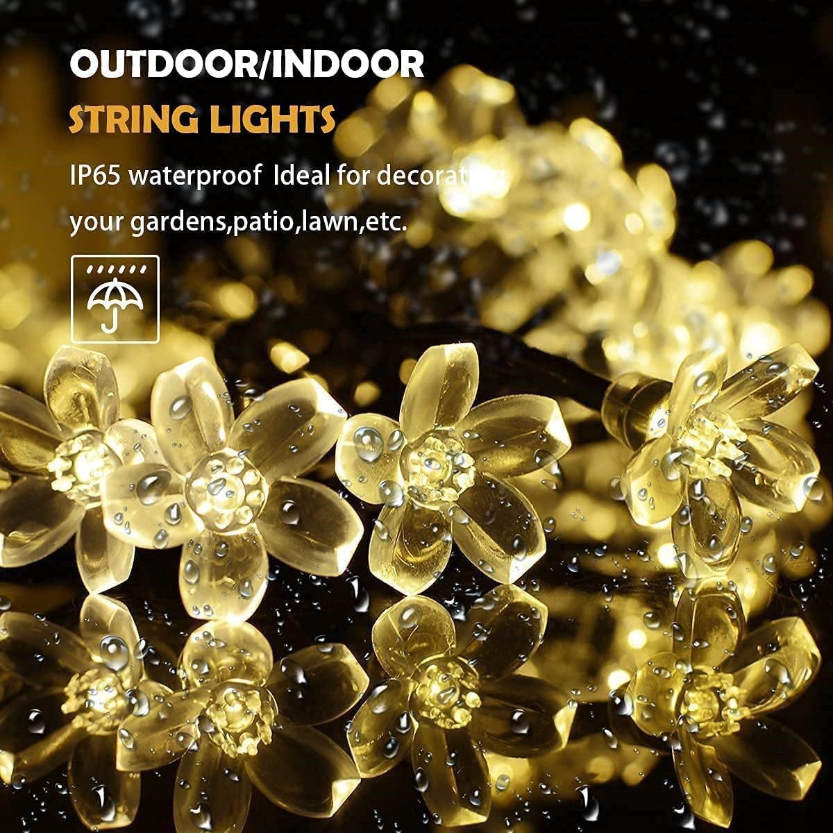 XDOVET LED Solarleuchte Lichterketten Außen Garten günstig online kaufen