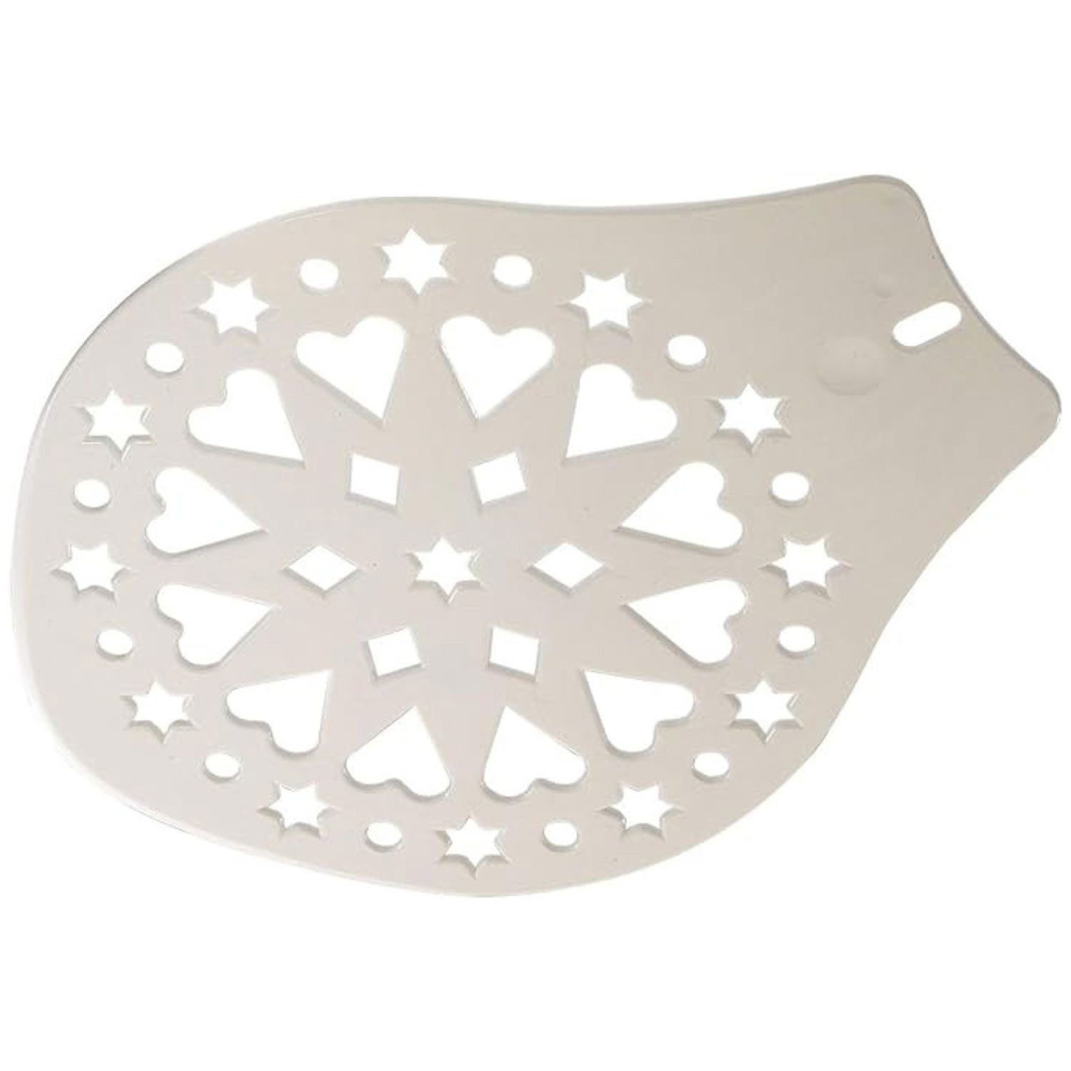 WESTMARK Торт серверы und Verzierschablone, Durchmesser: 28,2 cm, Kunststoff, Weiß