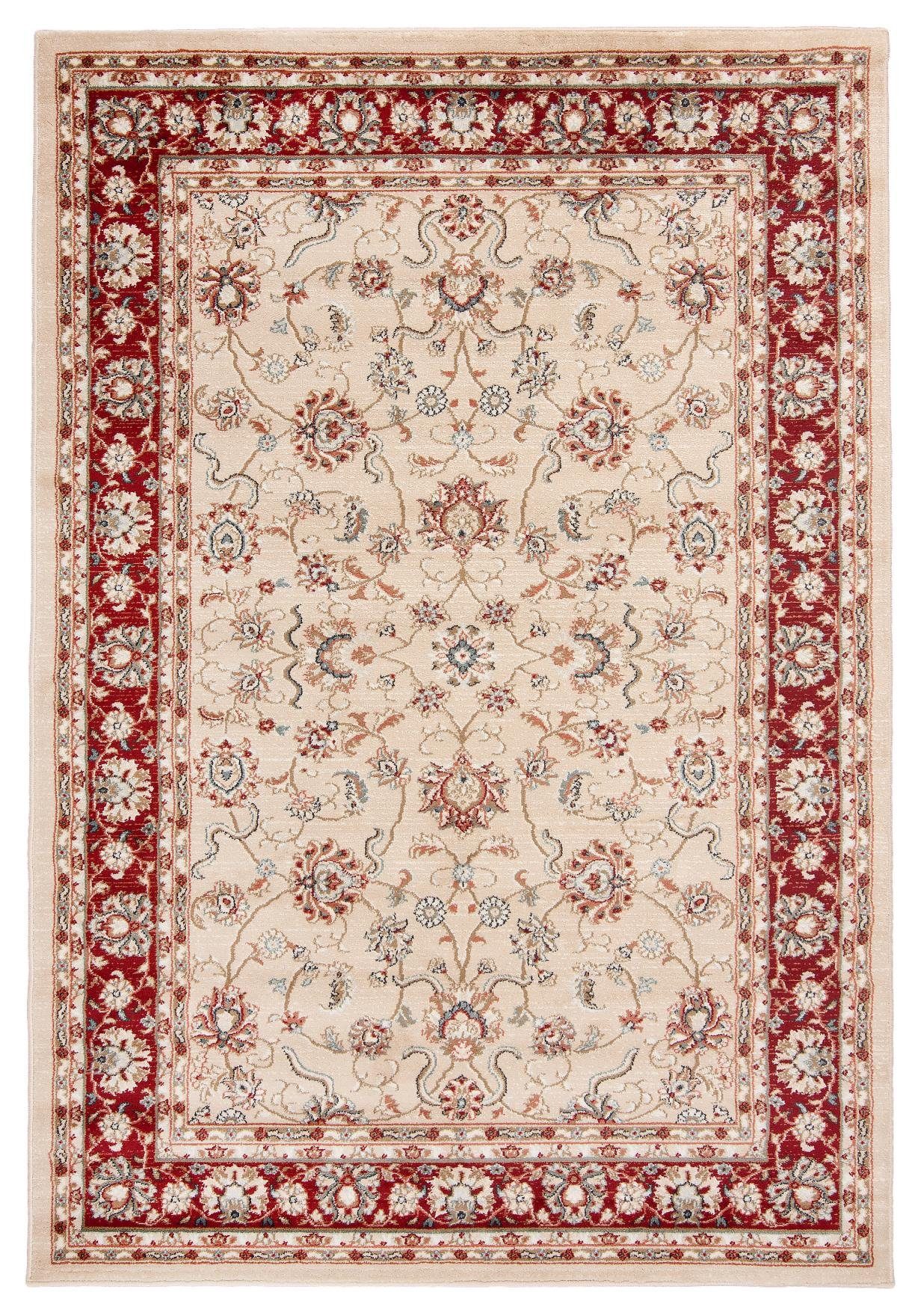 Mazovia, Beige, 100 Geeignet x cm, - Orientteppich Oriente Teppich Teppich Traditioneller Fußbodenheizung, 150 Orient für Pflegeleicht, Rot Wohnzimmerteppich