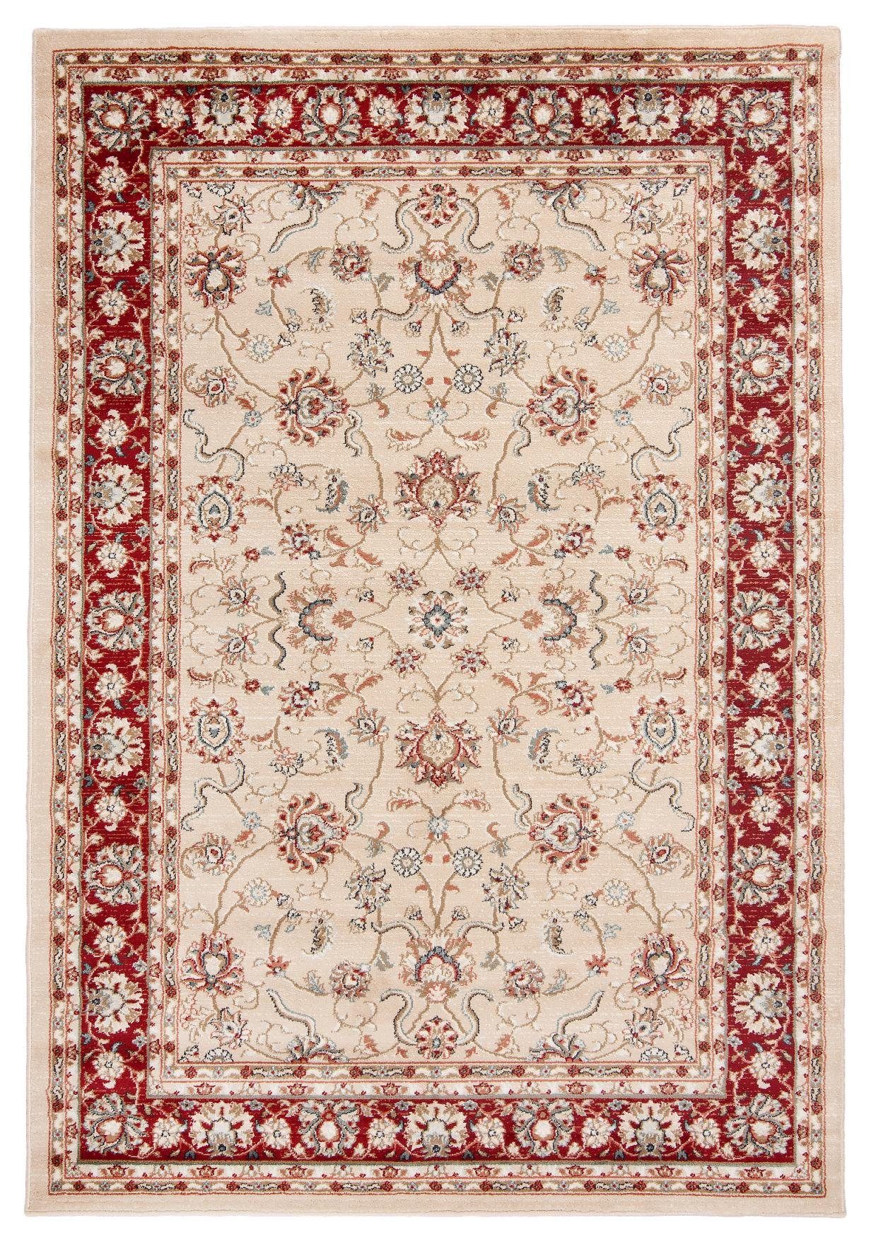 Fußbodenheizung, - Traditioneller Teppich Mazovia, Geeignet 100 Orientteppich x Oriente Teppich Rot cm, für Orient Pflegeleicht, 150 Beige, Wohnzimmerteppich