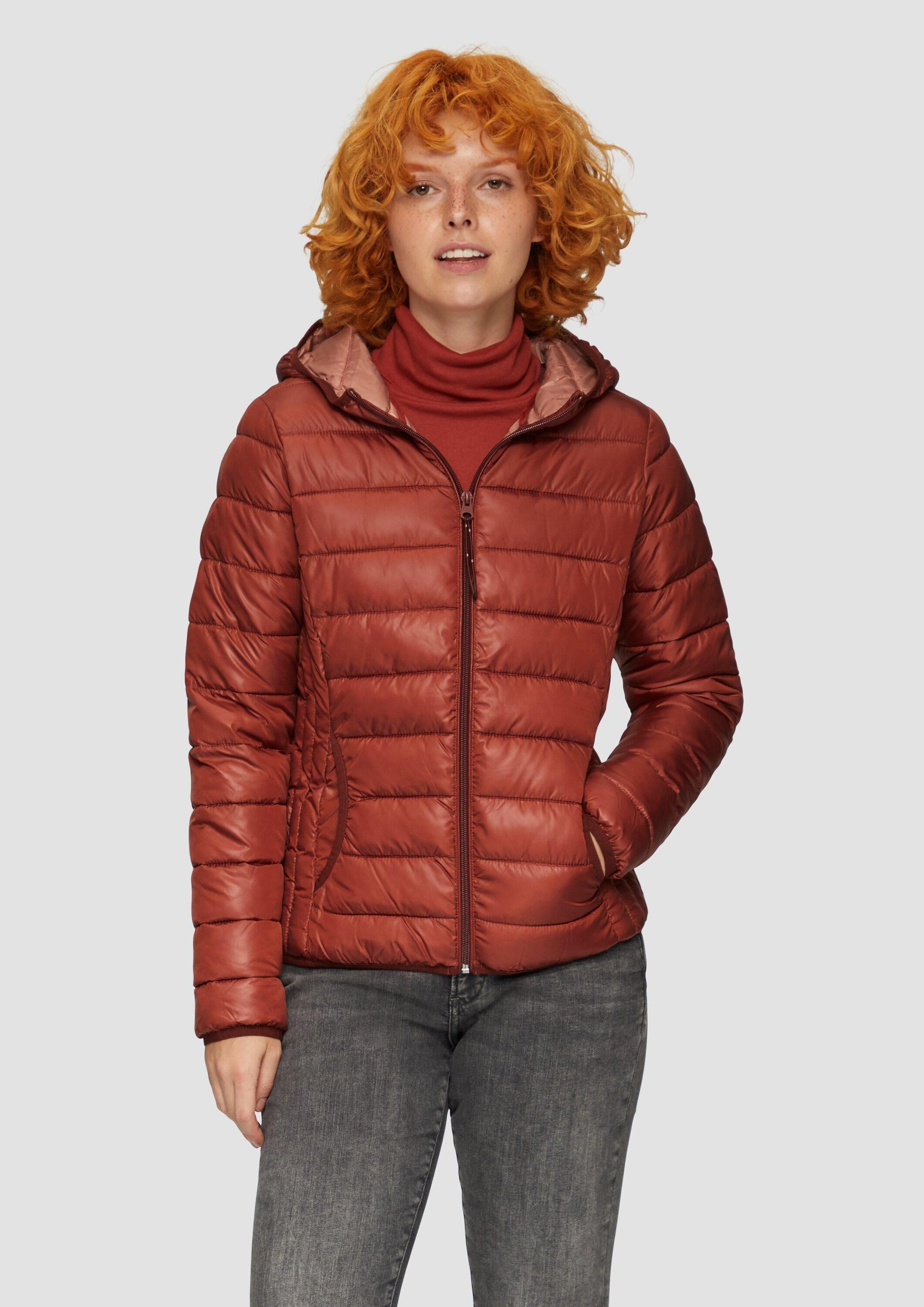 QS Winterjacke Outdoor-Jacke Leicht wattierte Steppjacke günstig online kaufen