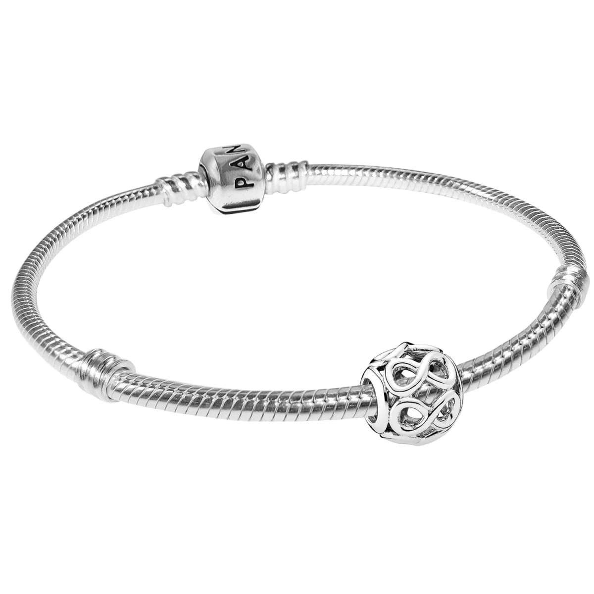 Pandora Silberarmband 08051, Starterset Unendlichkeit