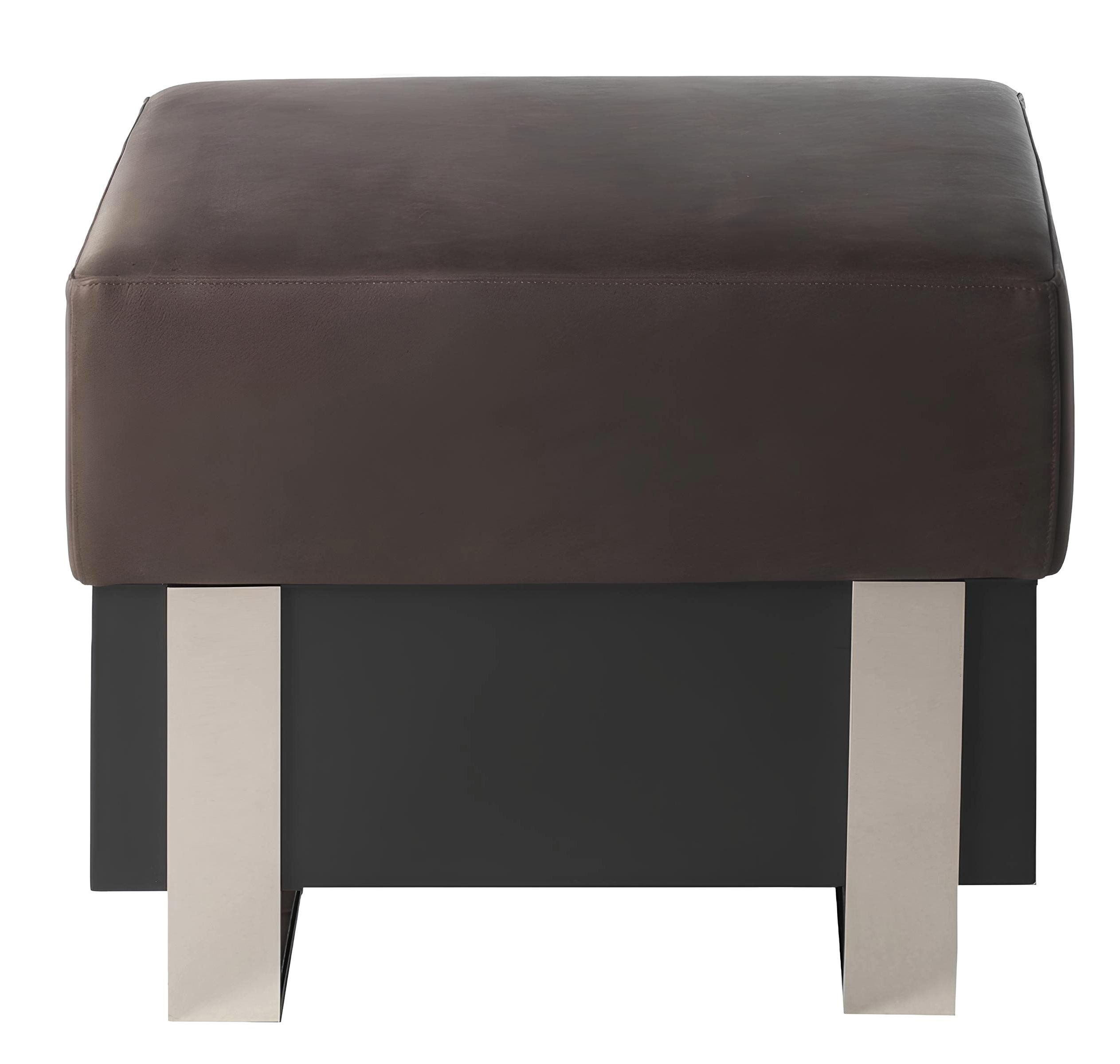 Xlmoebel Pouf Moderner Polsterhocker aus Italien in Würfeldesign (1-St., Hocker), Hergestellt in Europa