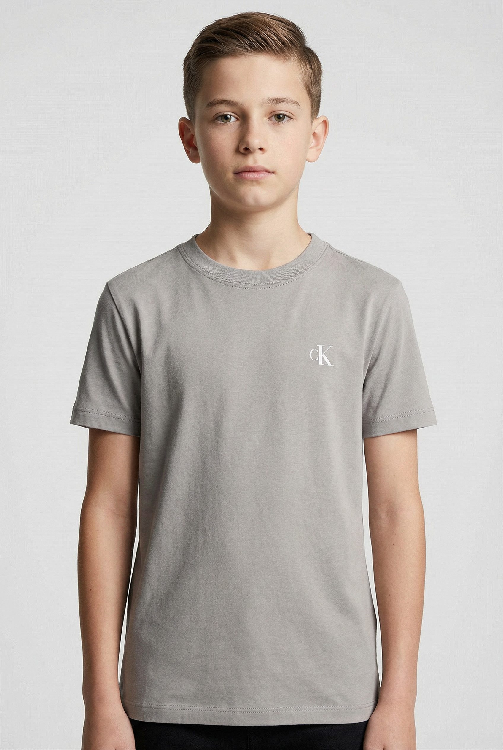 Calvin Klein Jeans T-Shirt 2-PACK MONOGRAM TOP (2-tlg) Regular fit für Kinder, 2er-Set