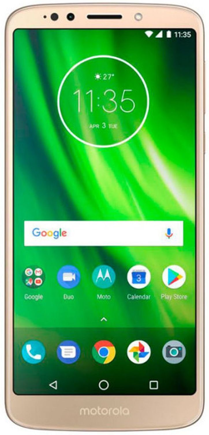 Motorola Moto G6 Play (XT1922-3) 32GB Dual Sim Fine Gold Smartphone (5,7  Zoll, 20 MP Kamera) online kaufen | OTTO
