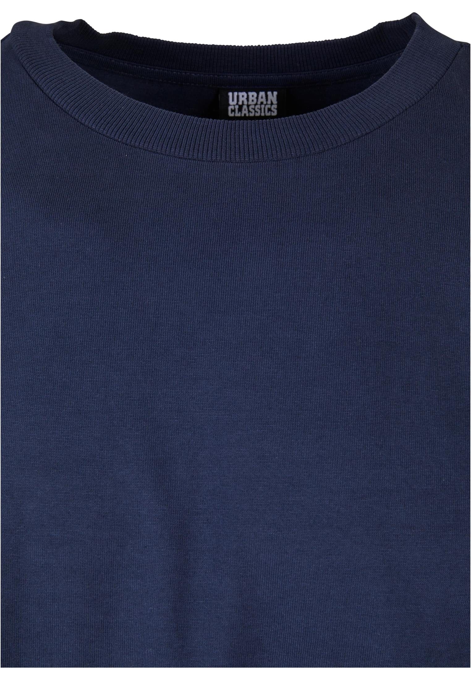 URBAN CLASSICS T-Shirt Herren Dye Oversized Heavy (1-tlg) Longsleeve Garment darkblue