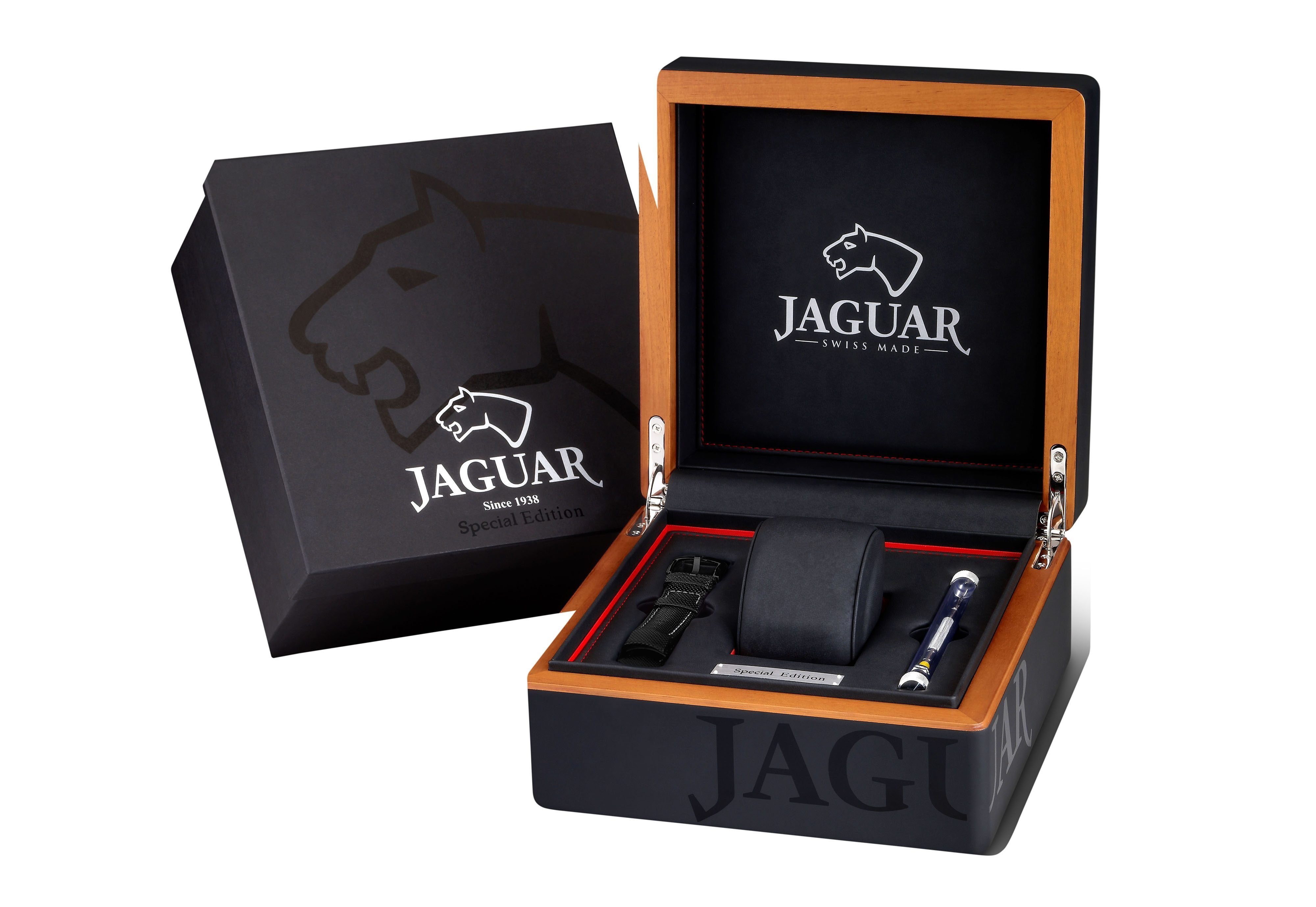 3-tlg), (Set, Chronograph J691/1, Jaguar als Edition, Sonder auch Geschenk ideal