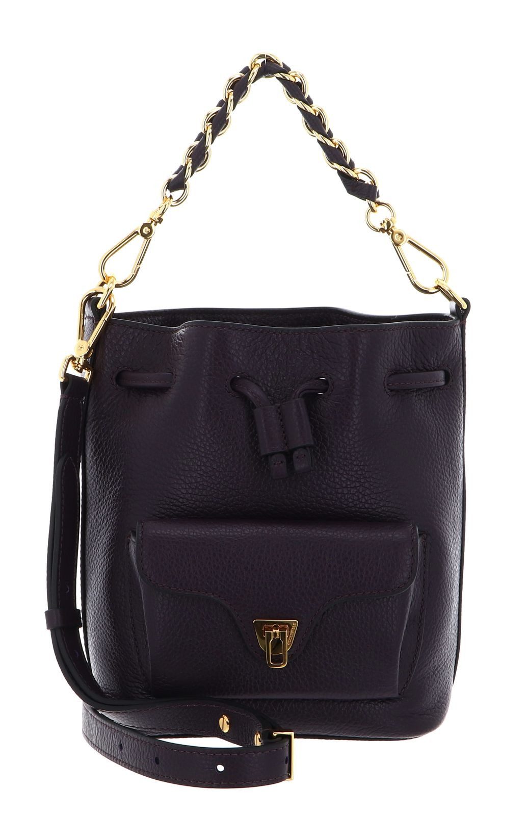 COCCINELLE Umhängetasche Bucket Bag, aus echtem Rindsleder