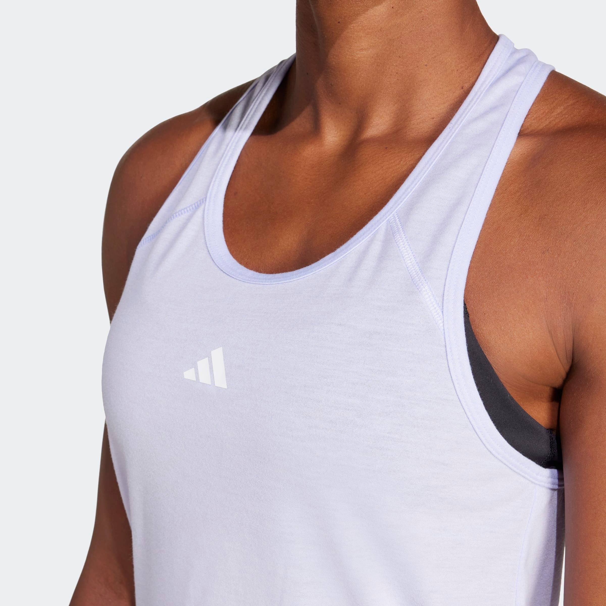 adidas Performance Tanktop TRAIN ESSENTIALS MINIMAL BRANDING RACERBACK