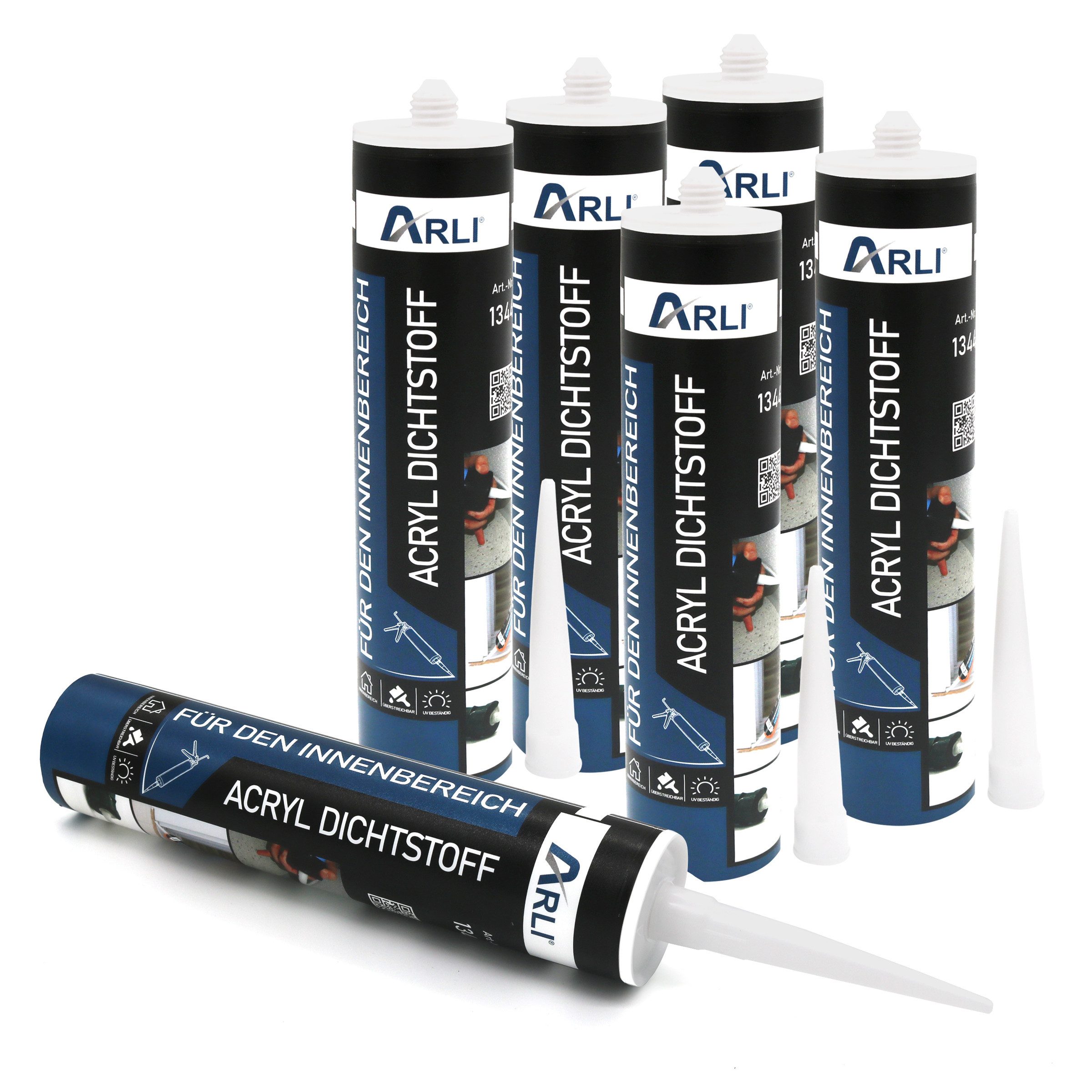 ARLI Spachtelmasse 6x Acryl 310ml Dichtstoff günstig online kaufen