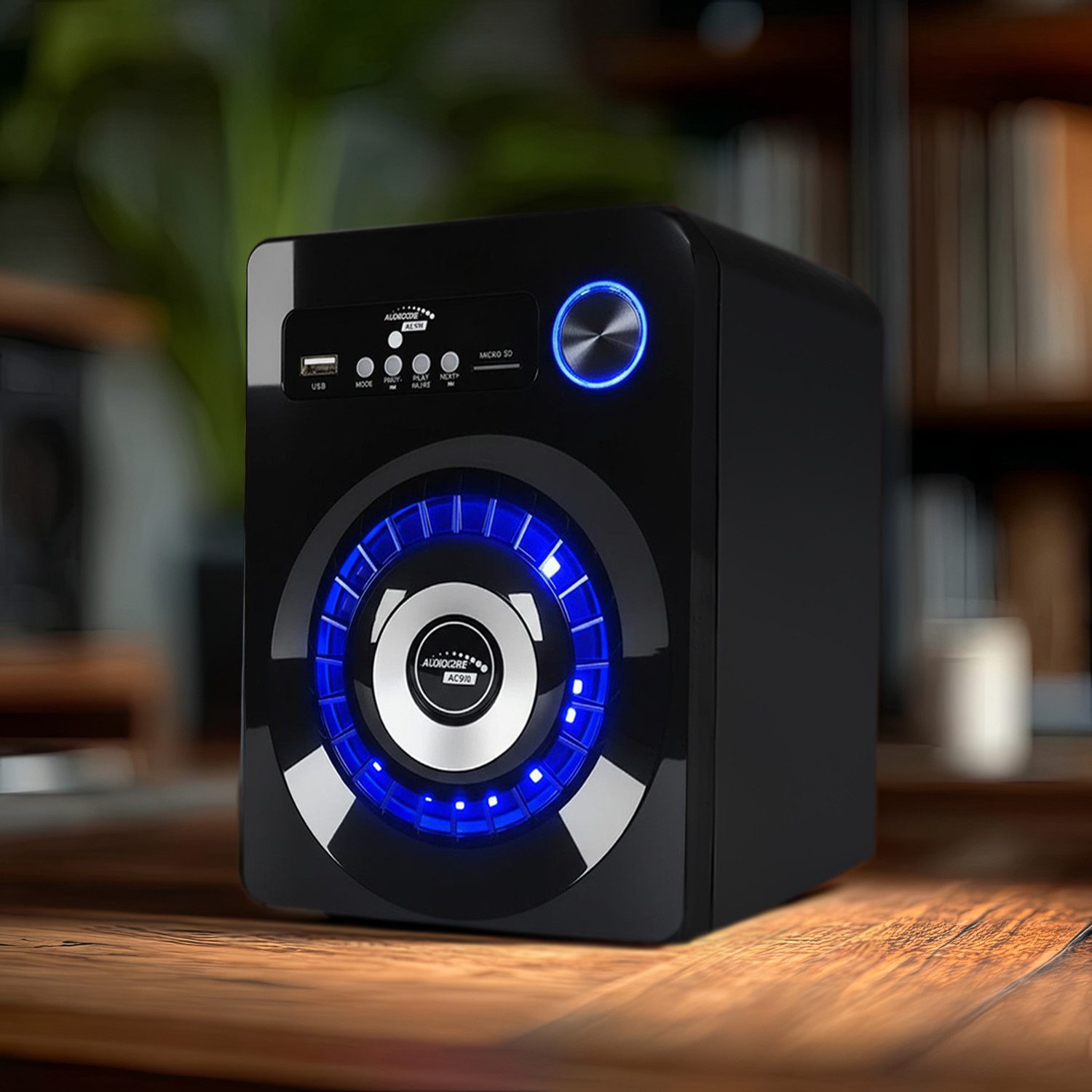 Audiocore AC910 Колонкиsystem 2.1 (Bluetooth, 55 W, Bluetooth, 55 W, AUX, USB,SD, UKW-Radio, inkl. Fernbedienung)