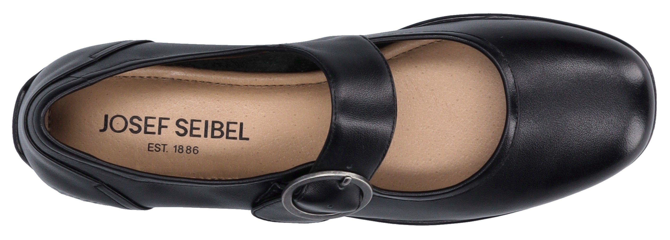 Josef Seibel Fenja 18 Riemchenballerina Spangenschuh, Festtagsschuh, Komfortschuh mit modischer Schnalle