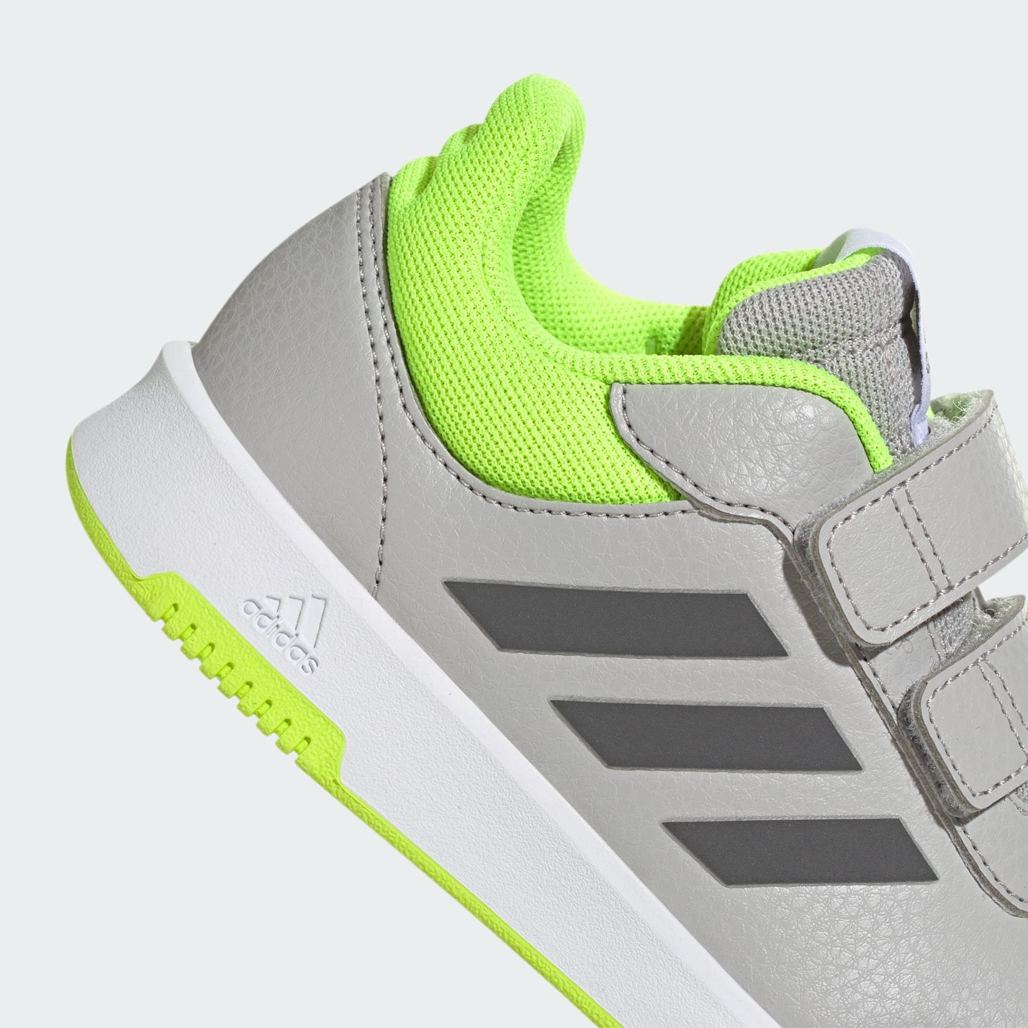 adidas Sportswear TENSAUR HOOK AND Sneaker Lemon / Grey Five Grey SCHUH Lucid LOOP Two 