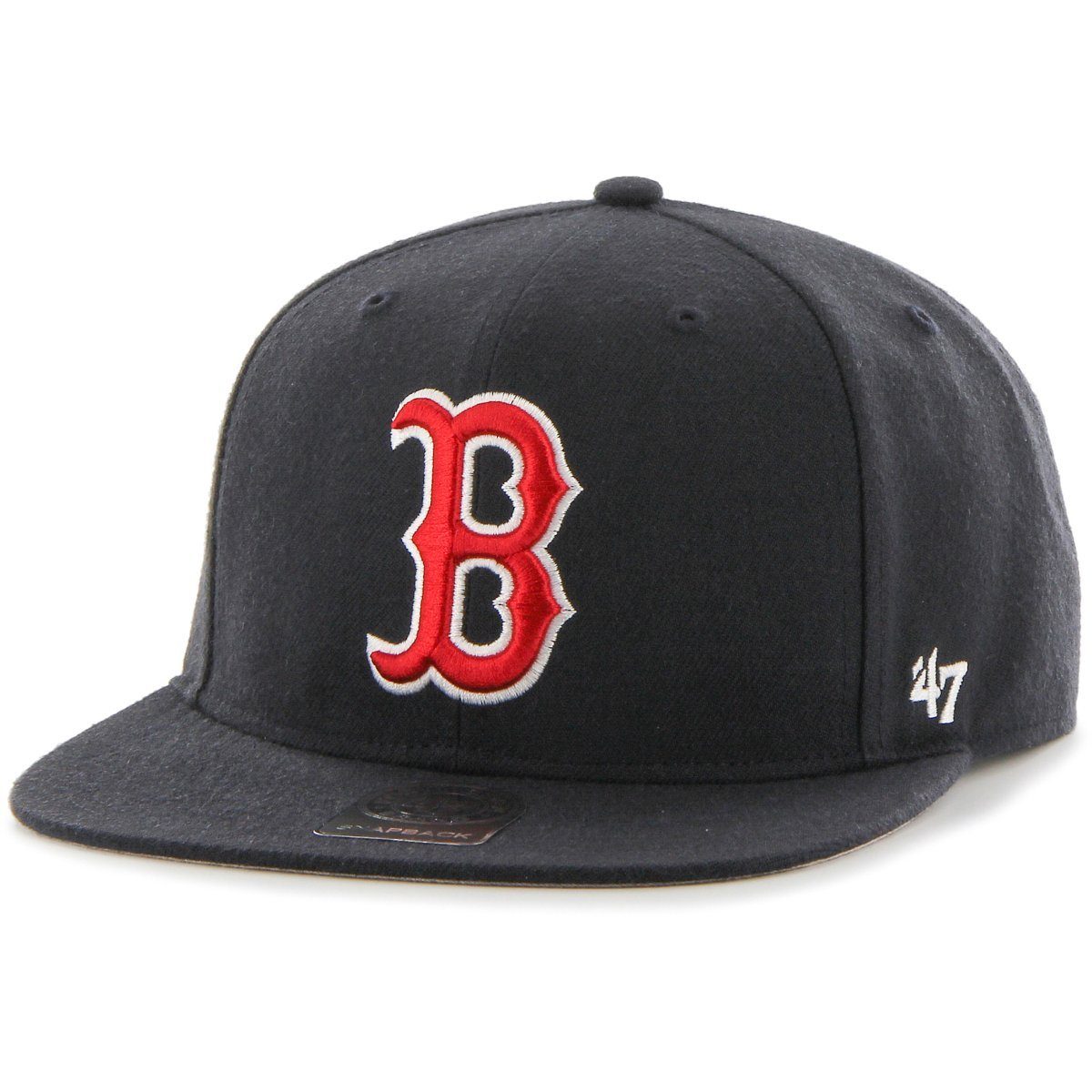 x27;47 Brand Snapback Cap NO Boston Red Sox SHOT