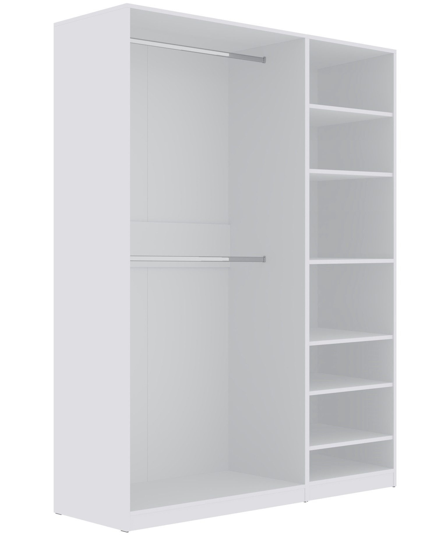 Marmex Möbel Garderobenschrank TRES N/B Garderobenschrank günstig online kaufen