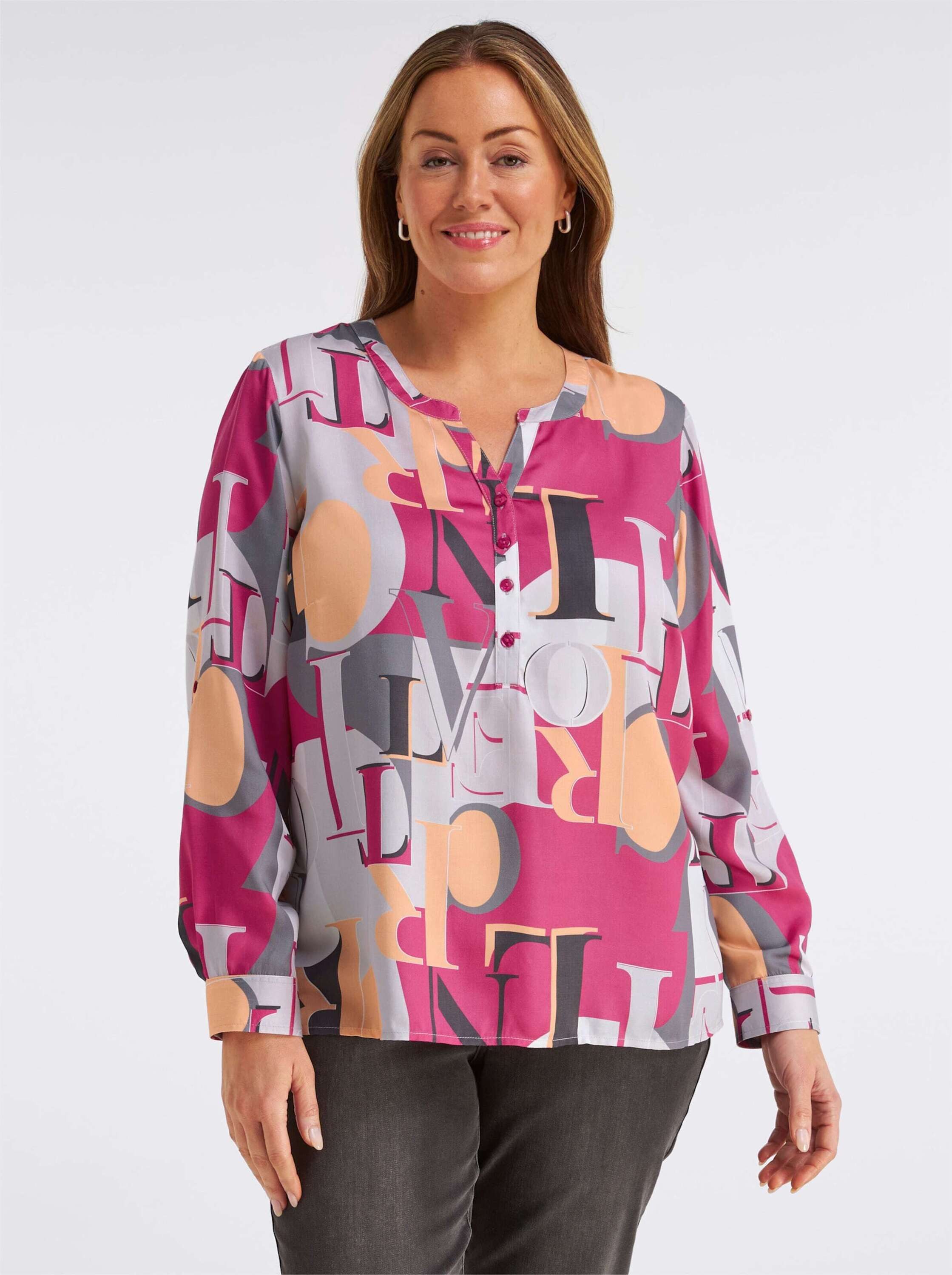 creation L Klassische Bluse Modal-Bluse Langarm günstig online kaufen