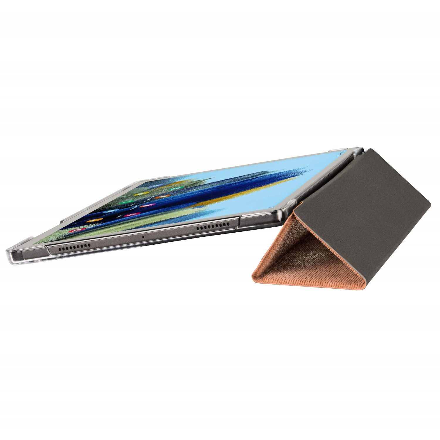 Hama Tablet-Hülle Hama Smart Tasche Cover Schutz-Hülle Cali Pfirsich, Book-Case Etui Ständer Bag für Samsung Galaxy Tab A8 10,5" – Bild 3 von 5