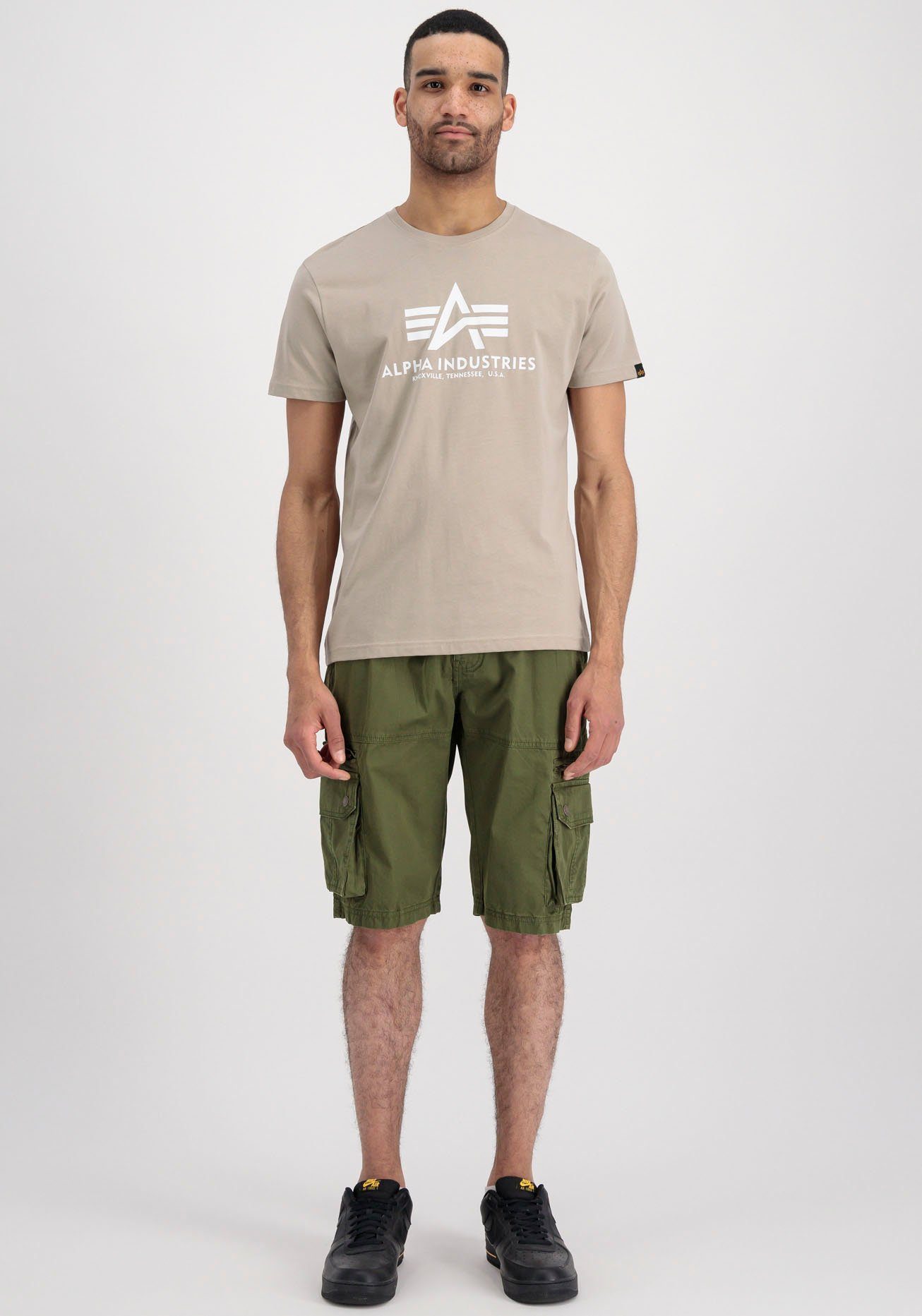 Alpha Industries T-Shirt vintage T-Shirt sand Basic