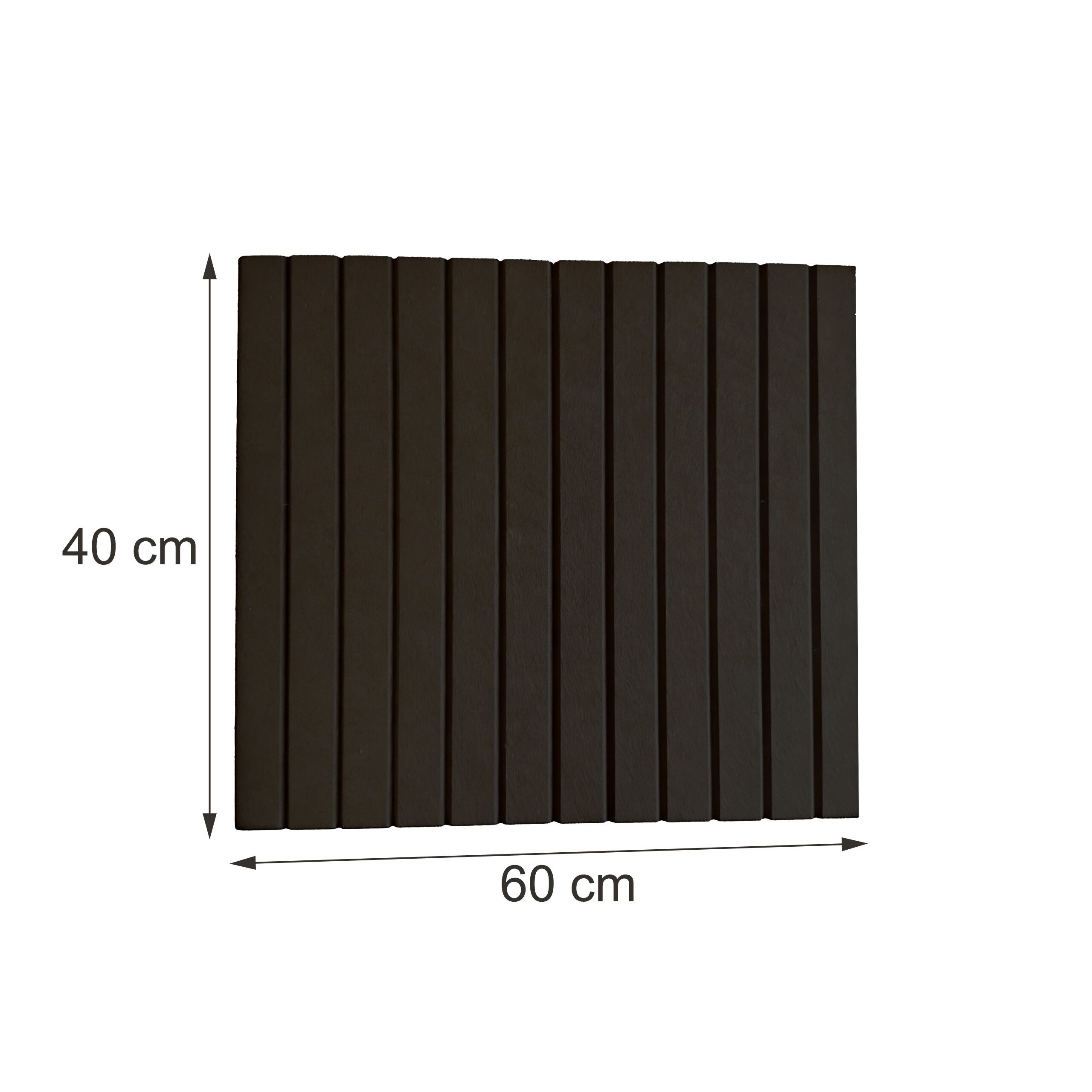 relaxdays Pinnwand Selbstklebendes Filzpinnwand Set, (2-tlg), schwarz, 60 x 40 cm – Bild 4 von 5