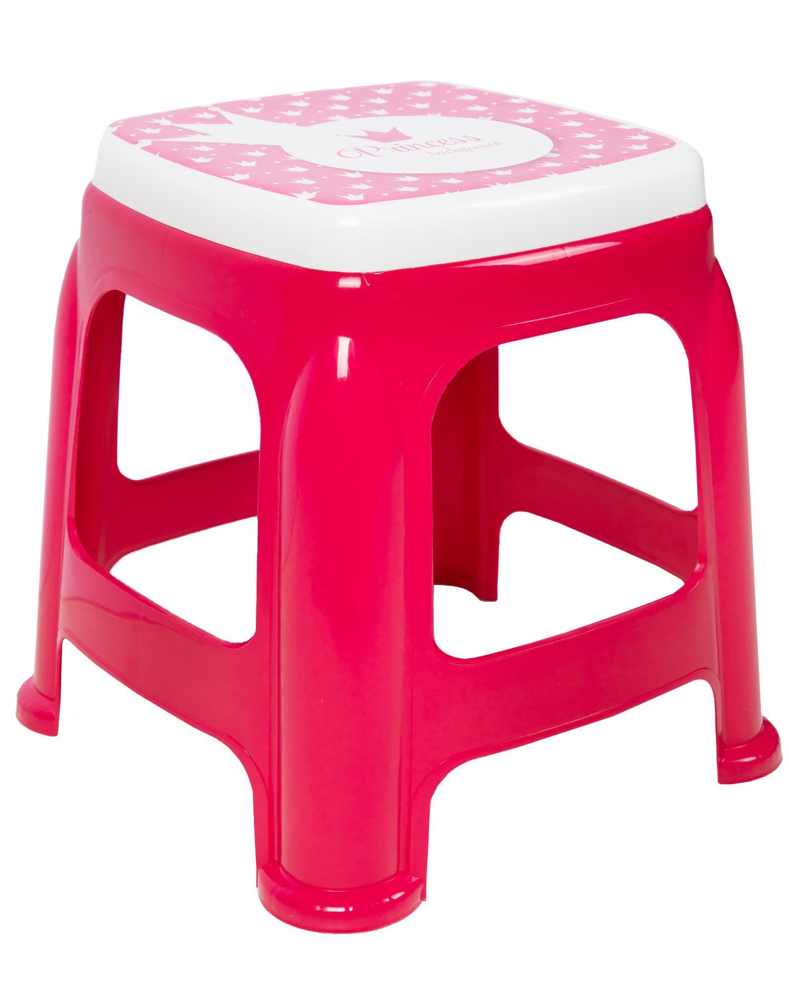 ONDIS24 Tritthocker Hocker mit Trittleiter Sitzhocker Badhocker sicherer Stand