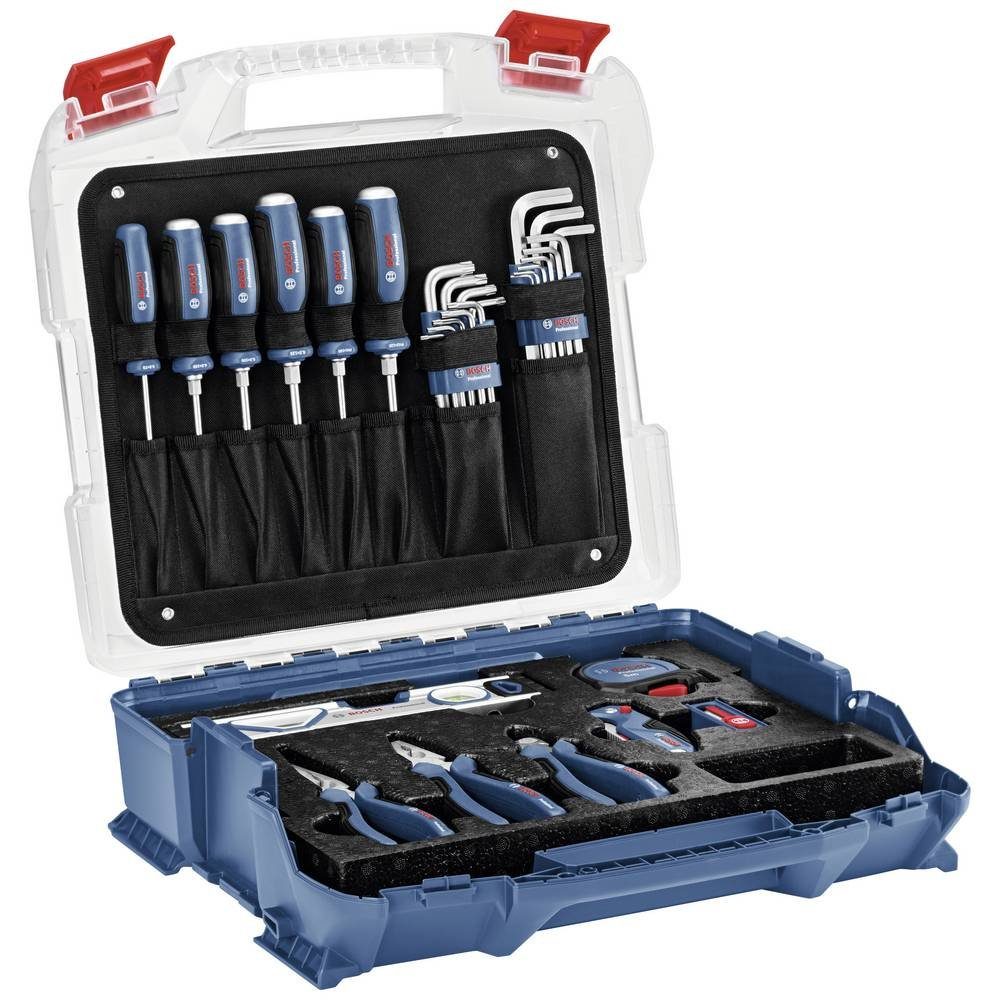 im Koffer Werkzeugset Handwerkzeug-Set Professional Bosch 40-teiliges