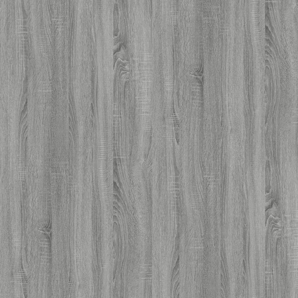 vidaXL Couchtisch Beistelltisch Grau cm Grau Sonoma 55x38x45 Sonoma Grau (1-St) Holzwerkstoff Sonoma 